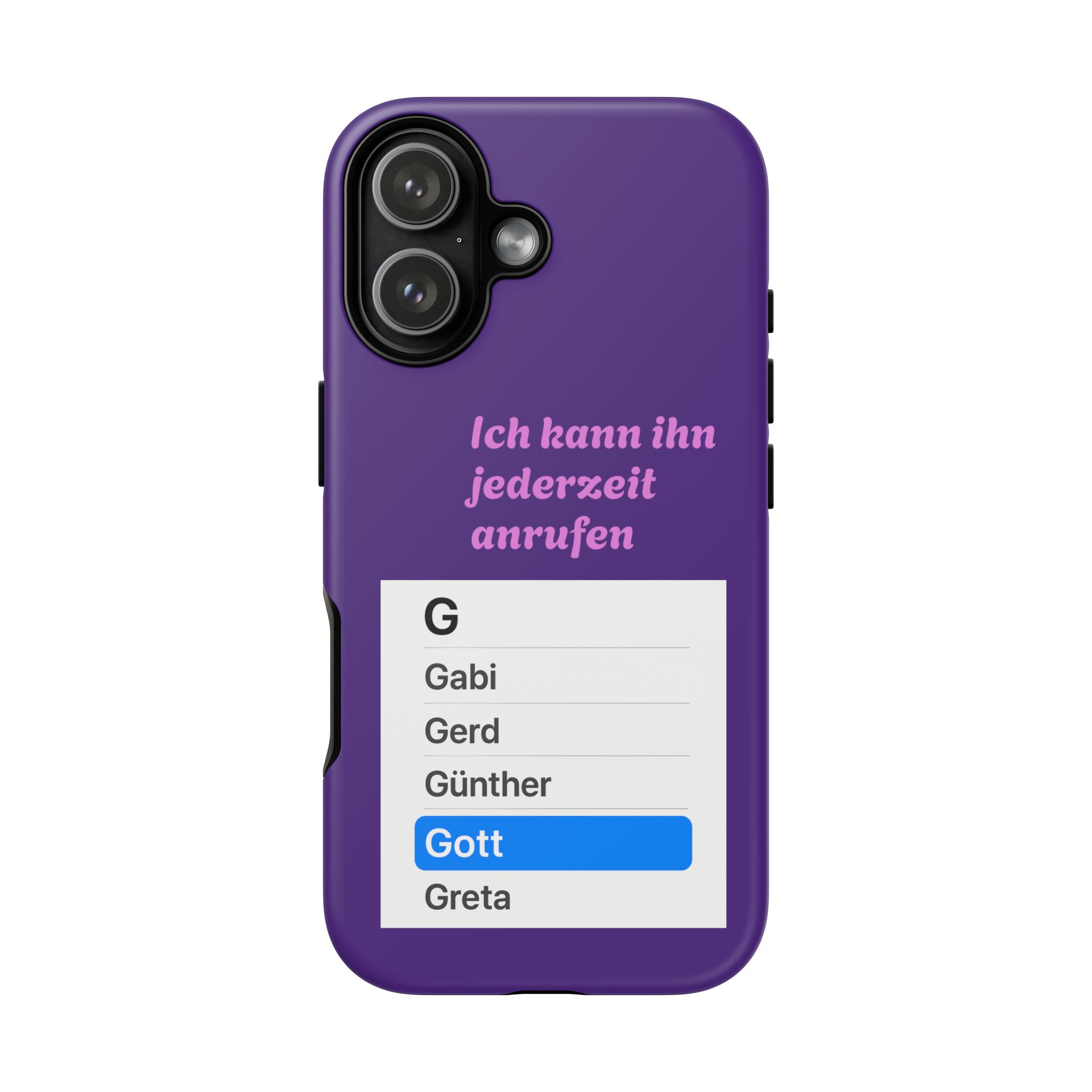 Phone Case — Ich kann ihn jederzeit anrufen (Gott) – Bild 74