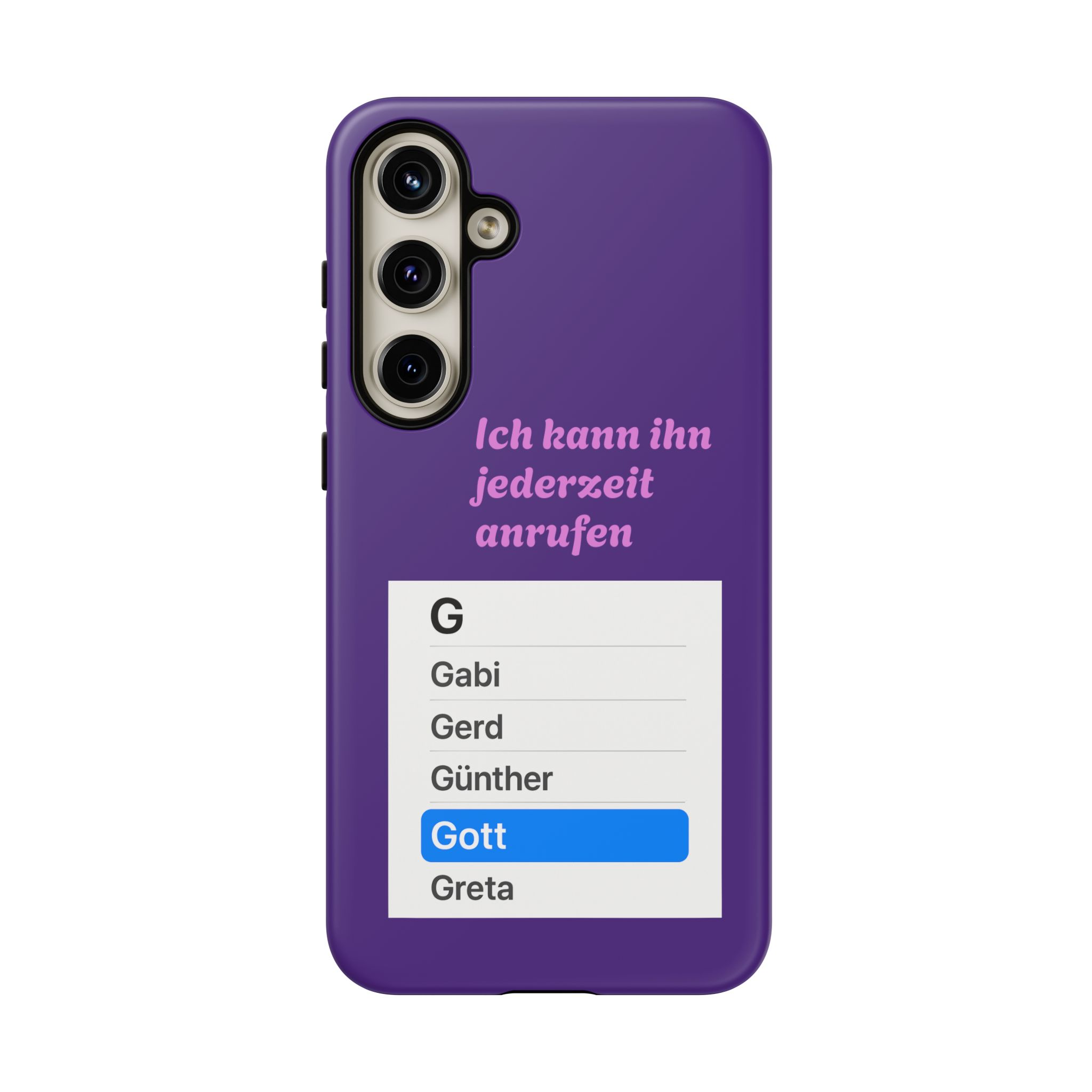 Phone Case — Ich kann ihn jederzeit anrufen (Gott) – Bild 42