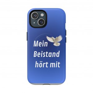 Handyhülle "Mein Beistand hört mit" für iPhone