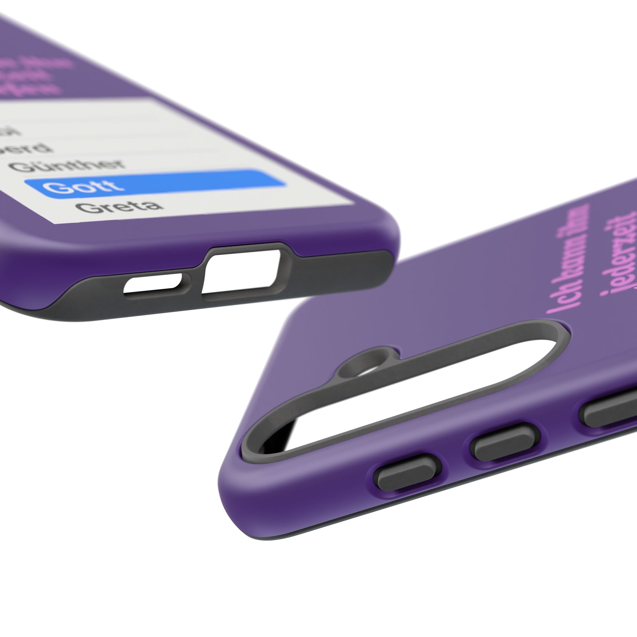 Phone Case — Ich kann ihn jederzeit anrufen (Gott) – Bild 64