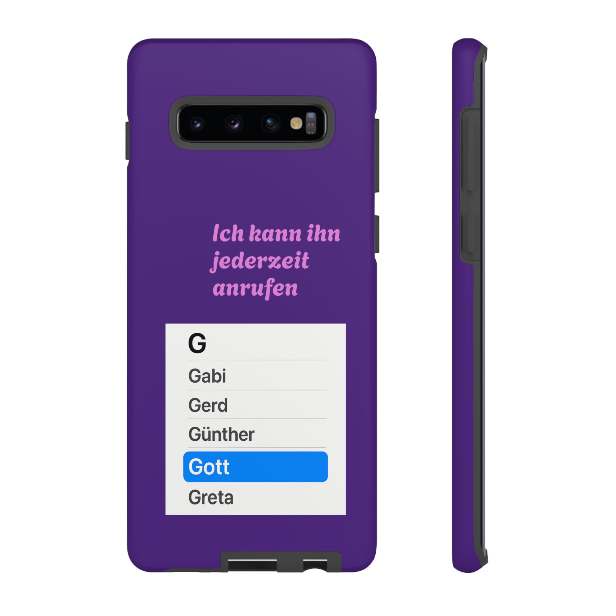 Phone Case — Ich kann ihn jederzeit anrufen (Gott) – Bild 5