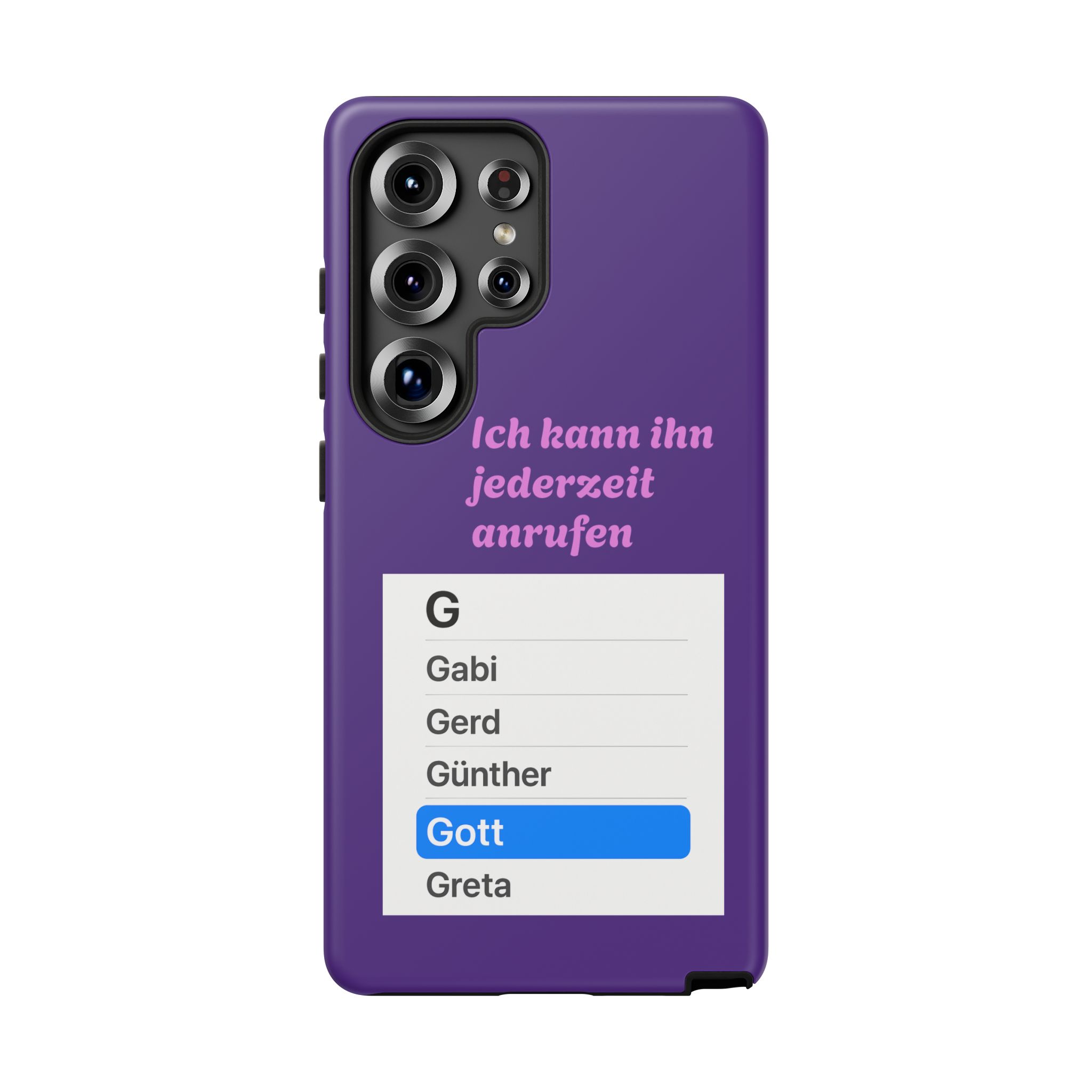 Phone Case — Ich kann ihn jederzeit anrufen (Gott) – Bild 70