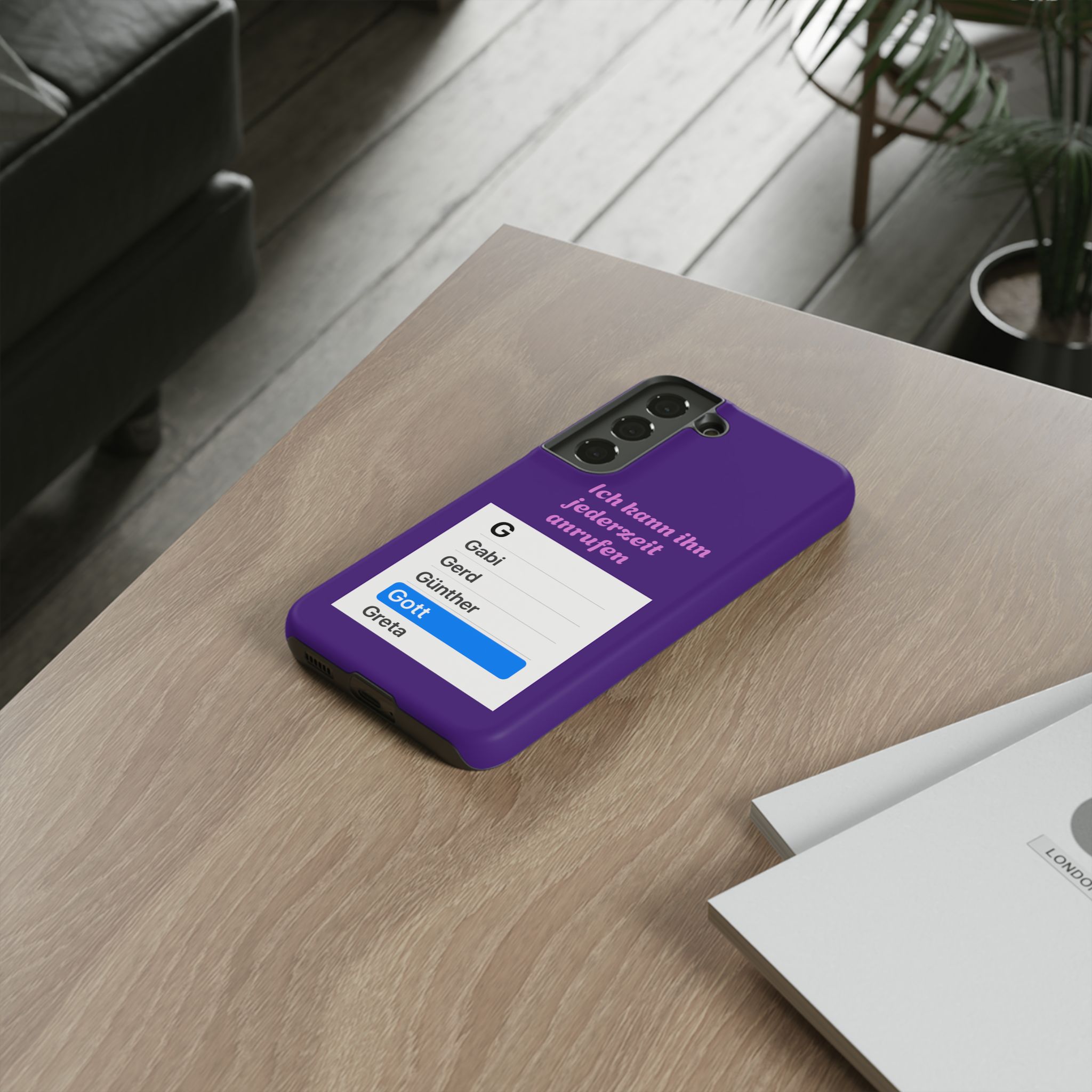 Phone Case — Ich kann ihn jederzeit anrufen (Gott) – Bild 21