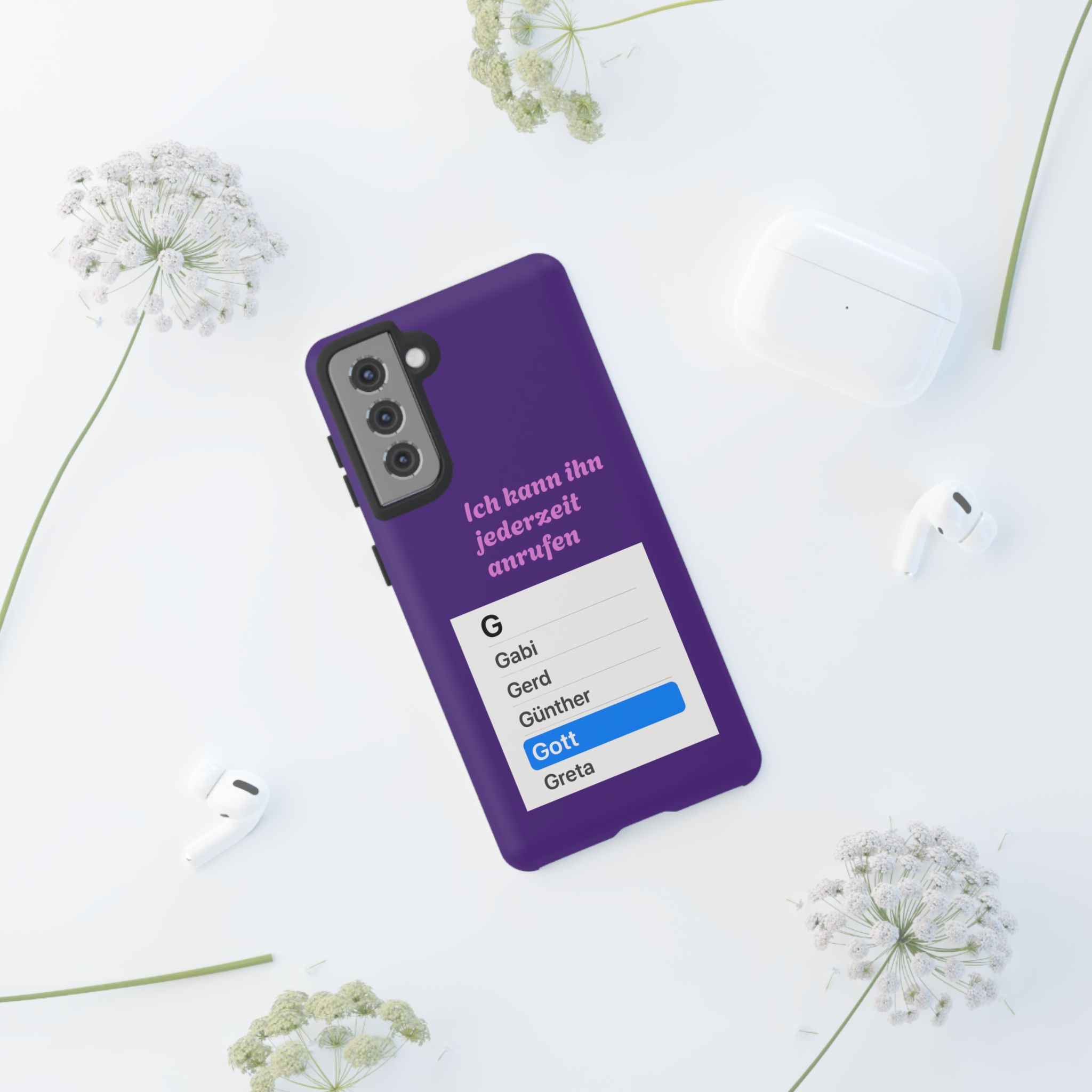 Phone Case — Ich kann ihn jederzeit anrufen (Gott) – Bild 11