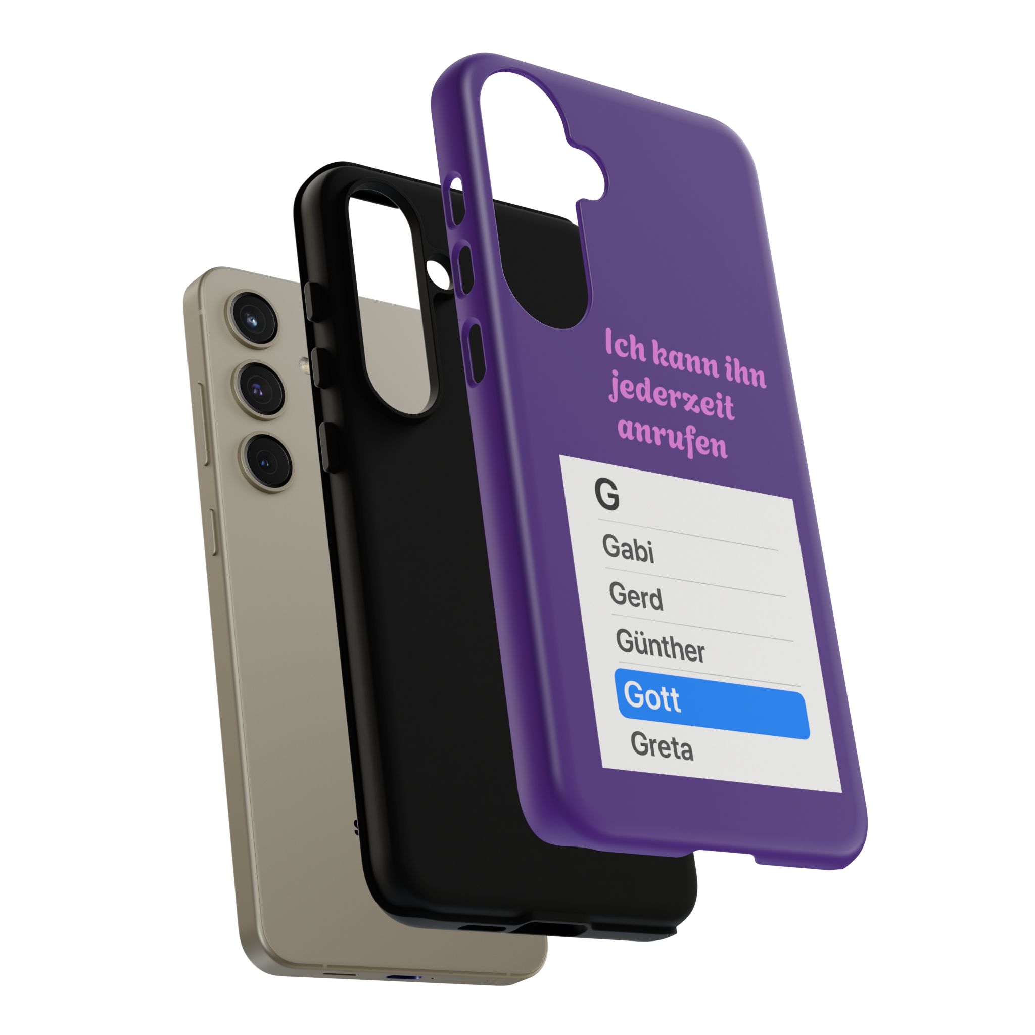 Phone Case — Ich kann ihn jederzeit anrufen (Gott) – Bild 45