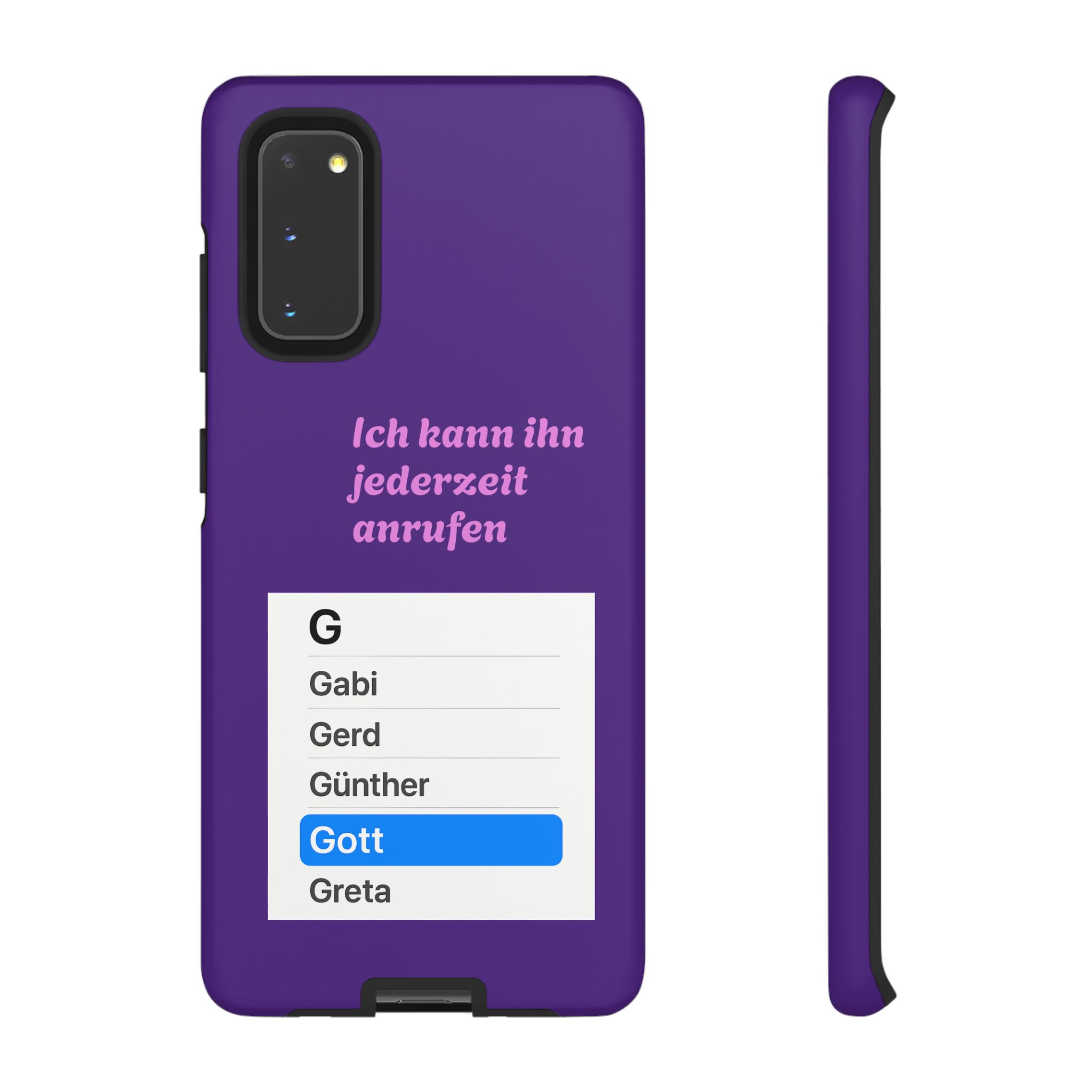 Phone Case — Ich kann ihn jederzeit anrufen (Gott) – Bild 7