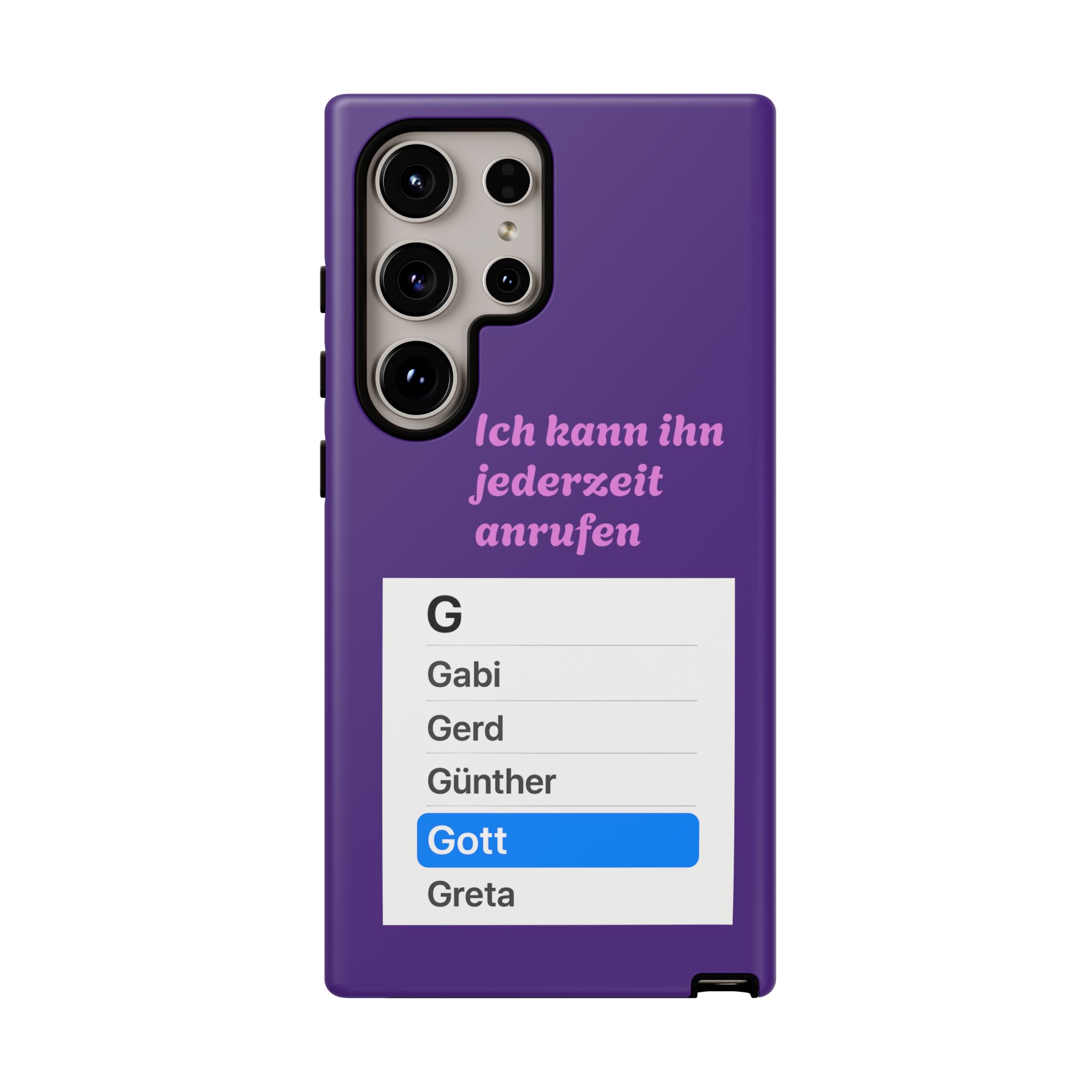 Phone Case — Ich kann ihn jederzeit anrufen (Gott) – Bild 46