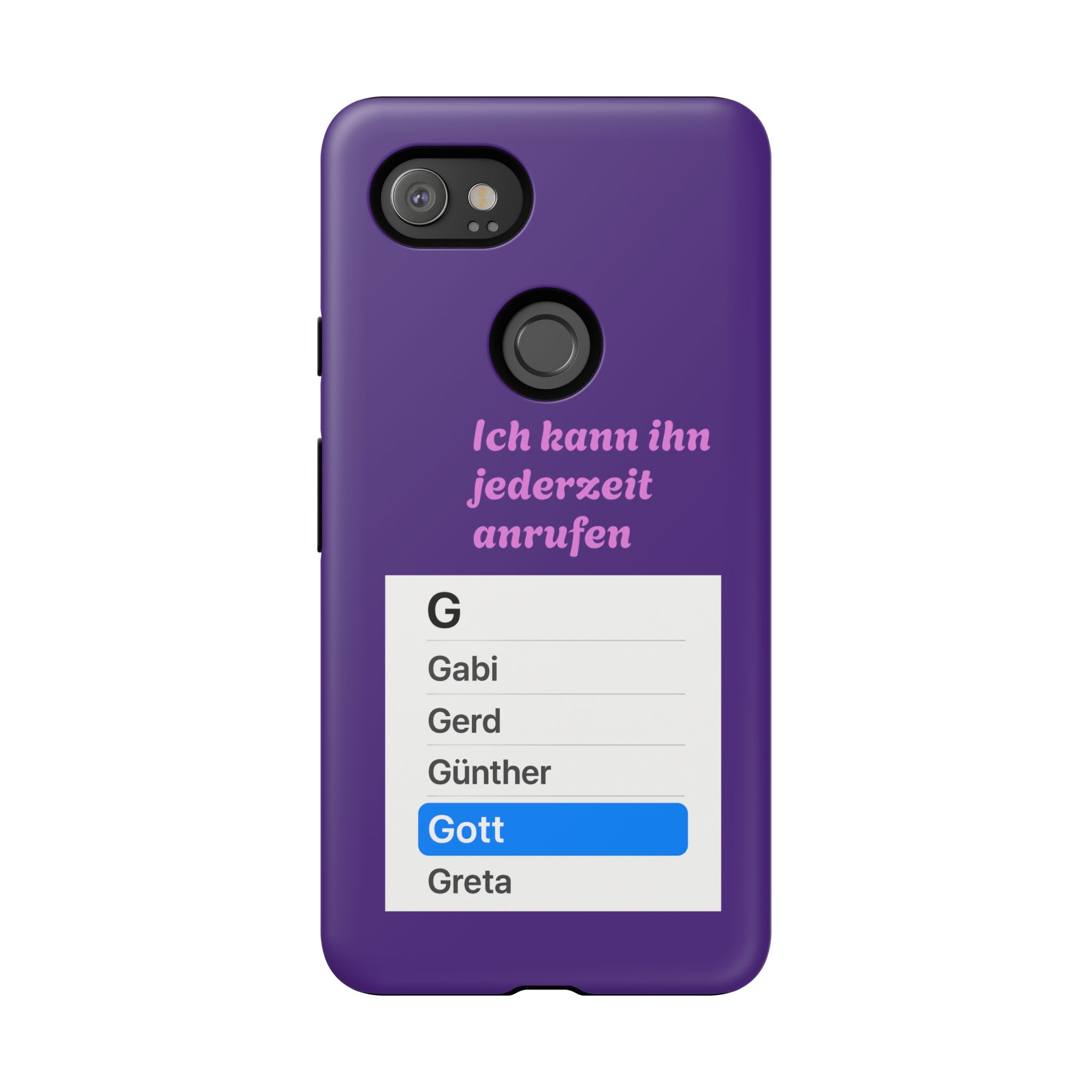 Phone Case — Ich kann ihn jederzeit anrufen (Gott) – Bild 53