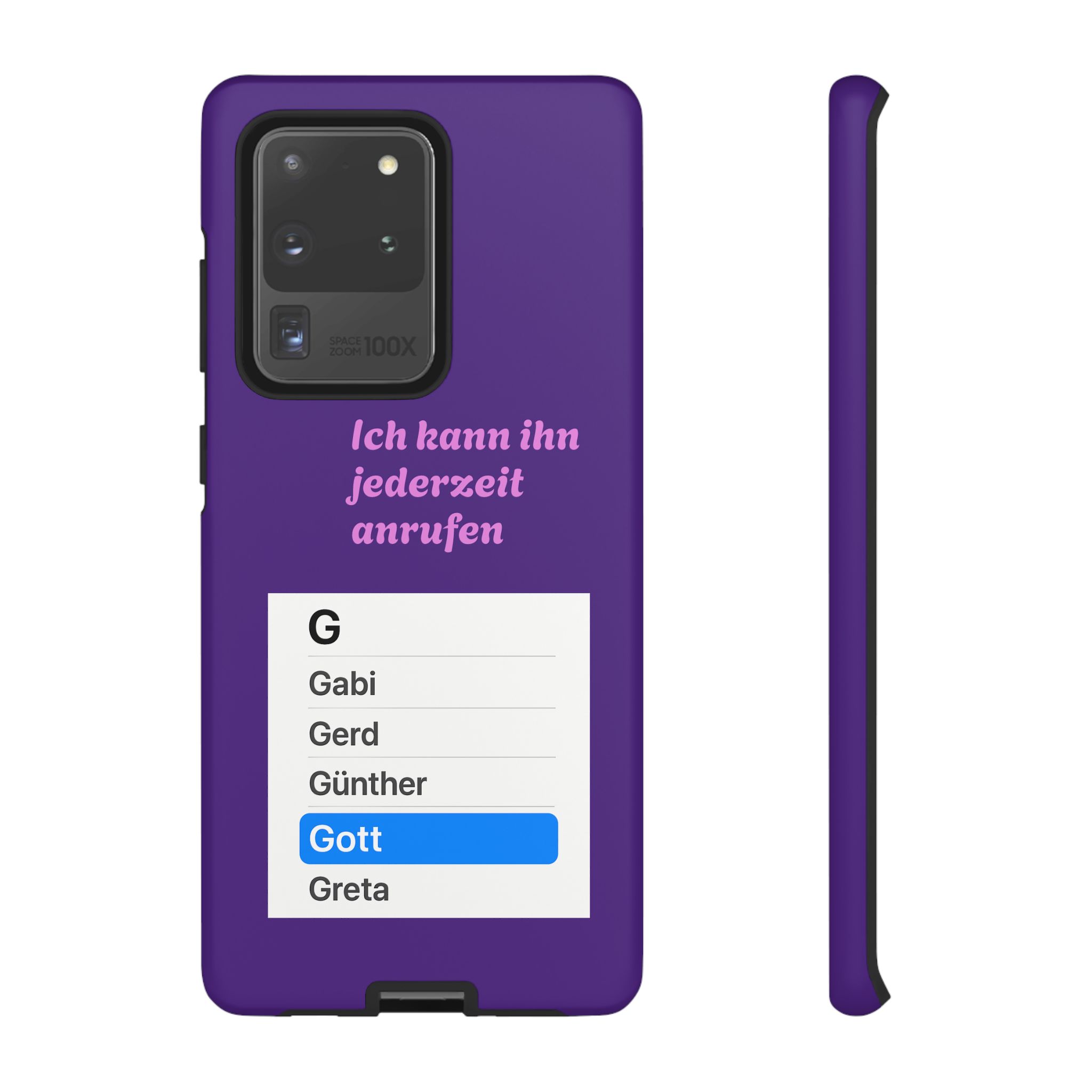 Phone Case — Ich kann ihn jederzeit anrufen (Gott) – Bild 8