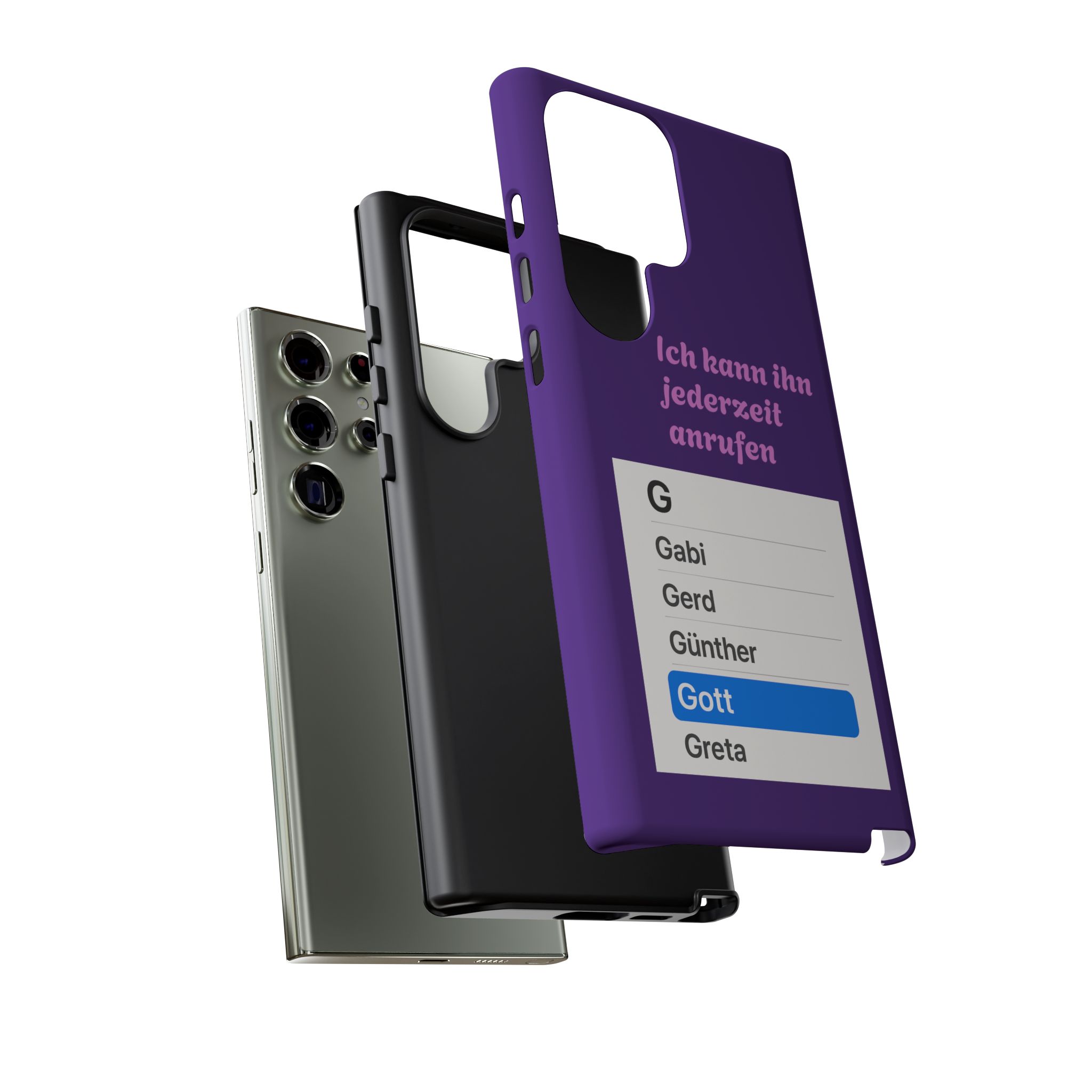 Phone Case — Ich kann ihn jederzeit anrufen (Gott) – Bild 36