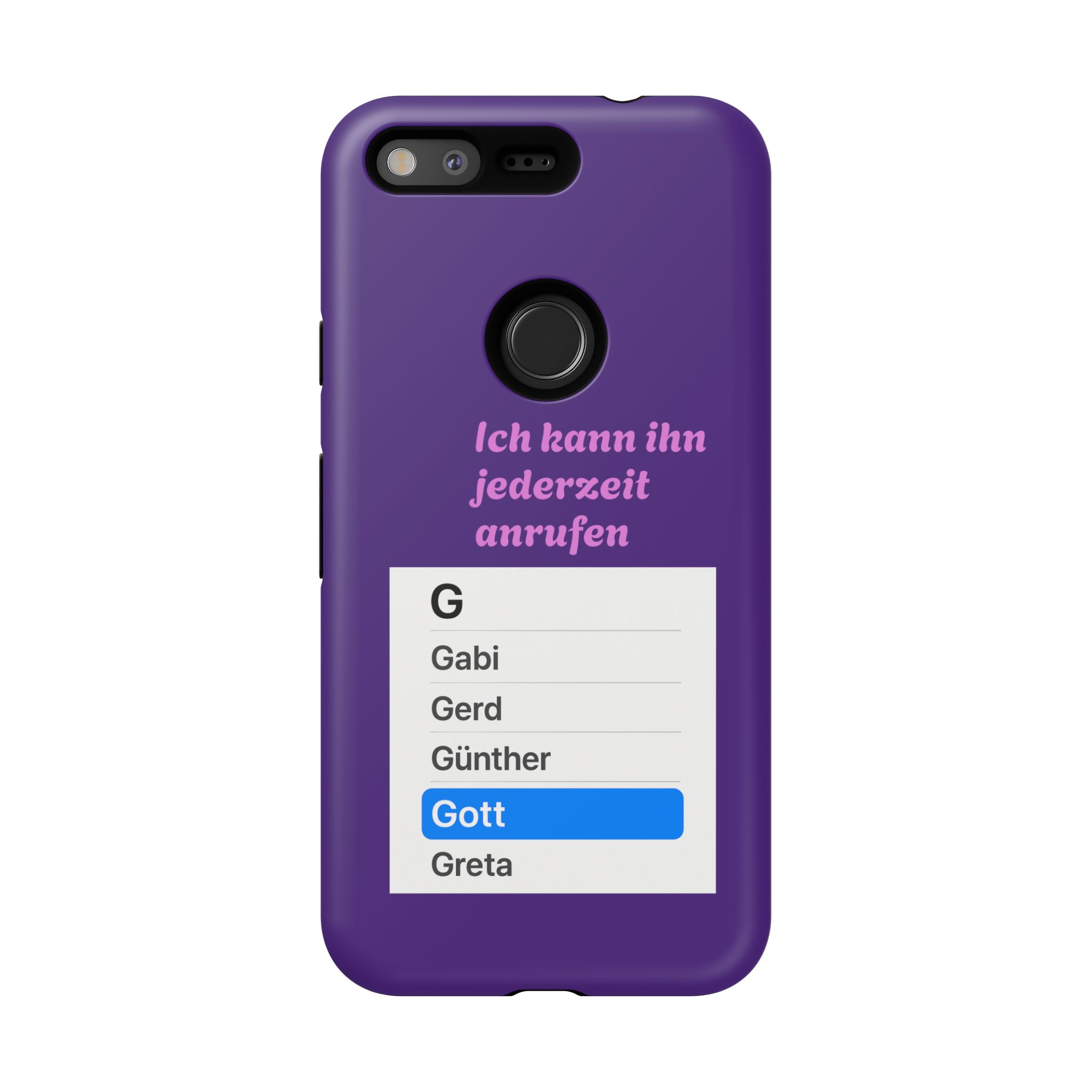 Phone Case — Ich kann ihn jederzeit anrufen (Gott) – Bild 56