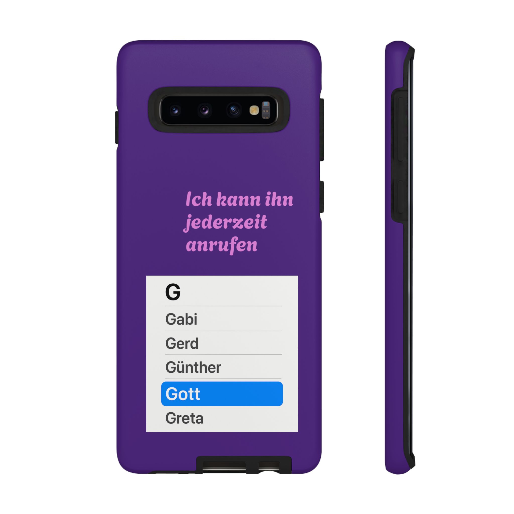 Phone Case — Ich kann ihn jederzeit anrufen (Gott) – Bild 6