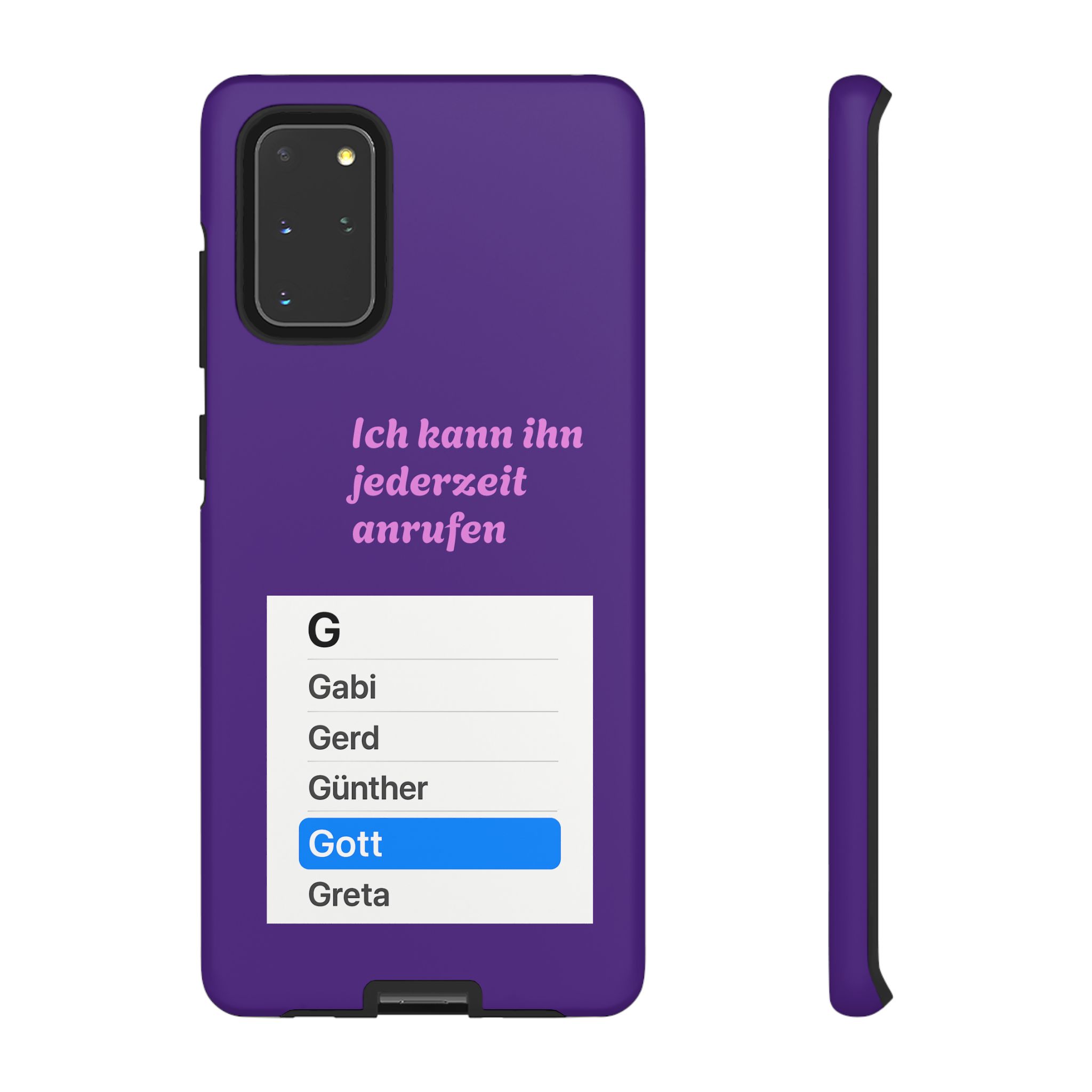 Phone Case — Ich kann ihn jederzeit anrufen (Gott) – Bild 9