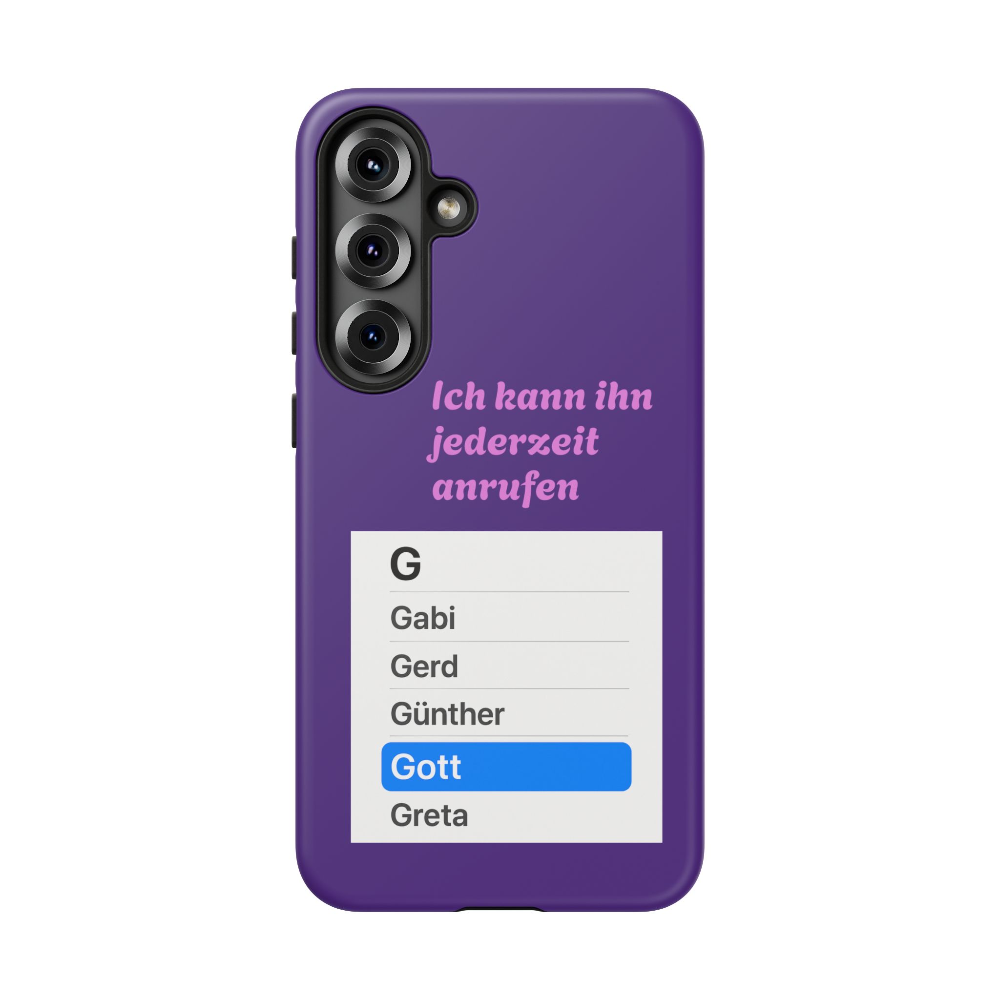 Phone Case — Ich kann ihn jederzeit anrufen (Gott) – Bild 66
