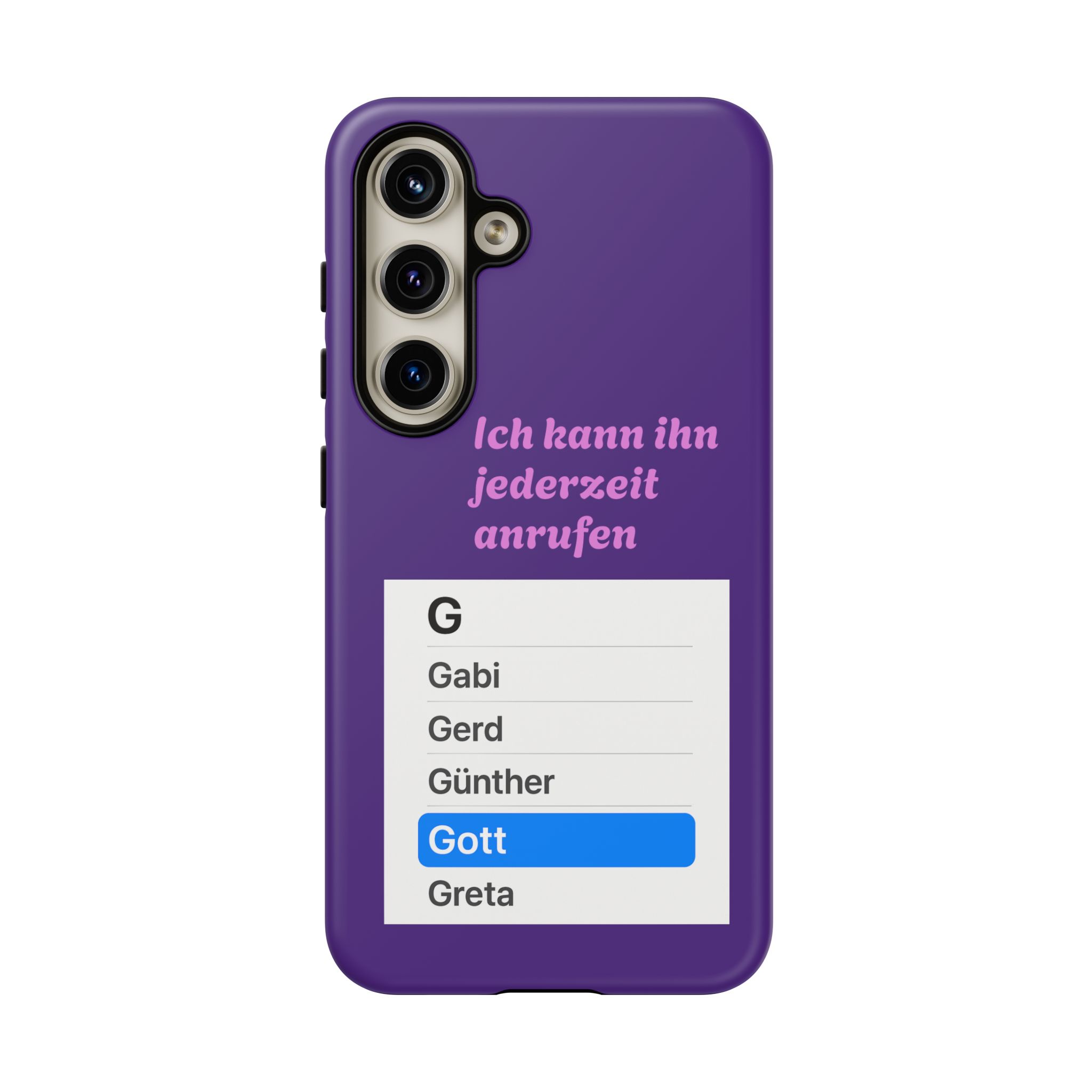 Phone Case — Ich kann ihn jederzeit anrufen (Gott) – Bild 38