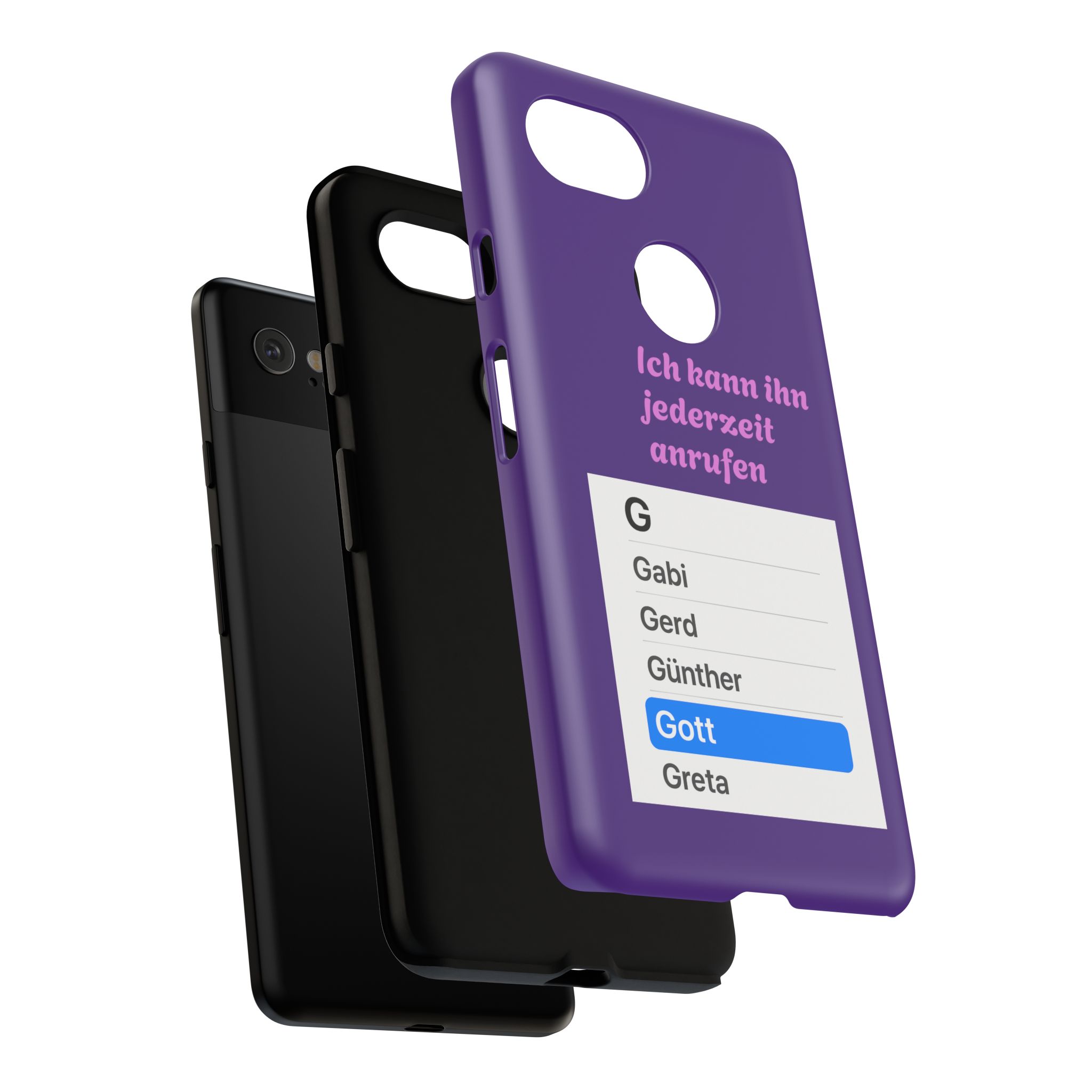 Phone Case — Ich kann ihn jederzeit anrufen (Gott) – Bild 55