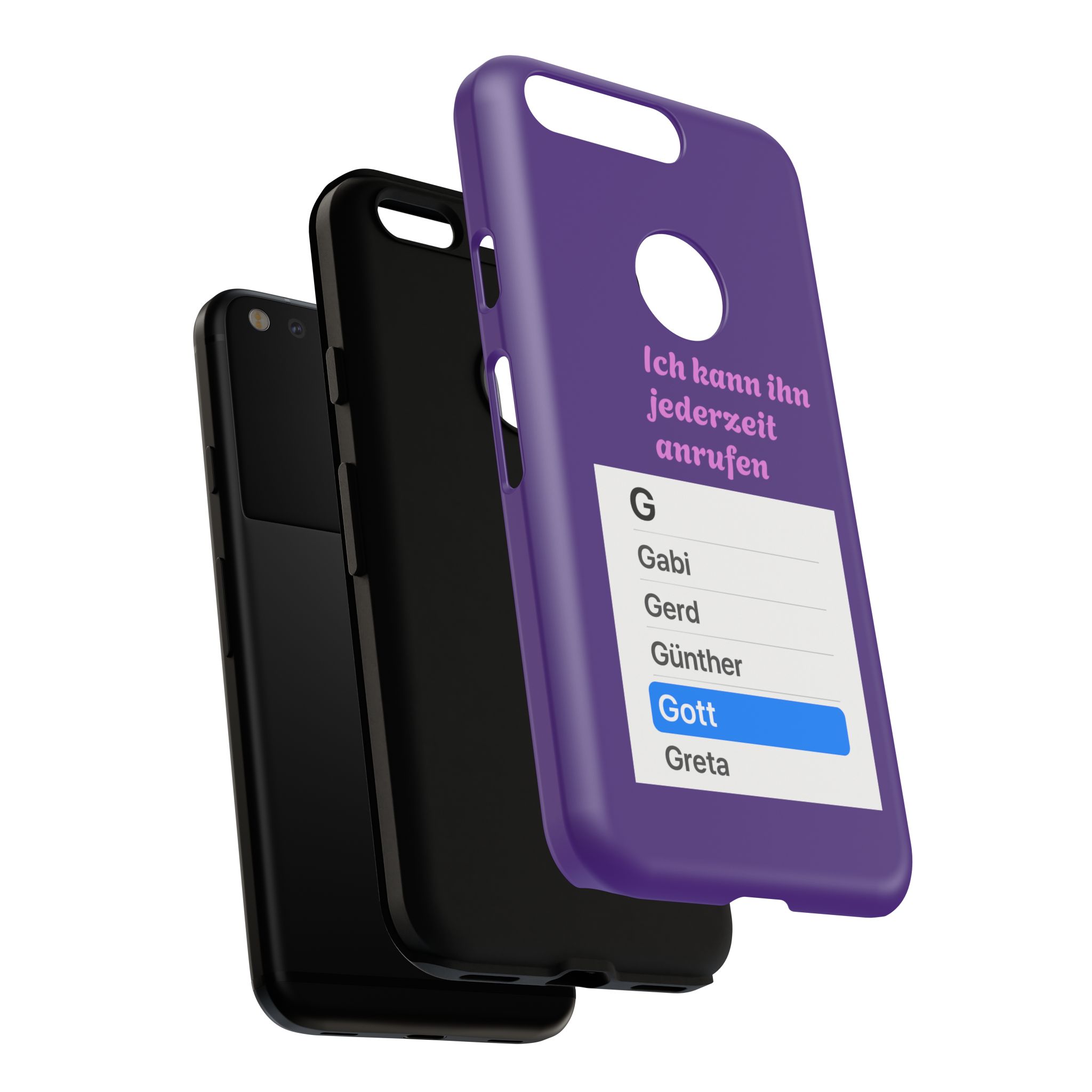 Phone Case — Ich kann ihn jederzeit anrufen (Gott) – Bild 58