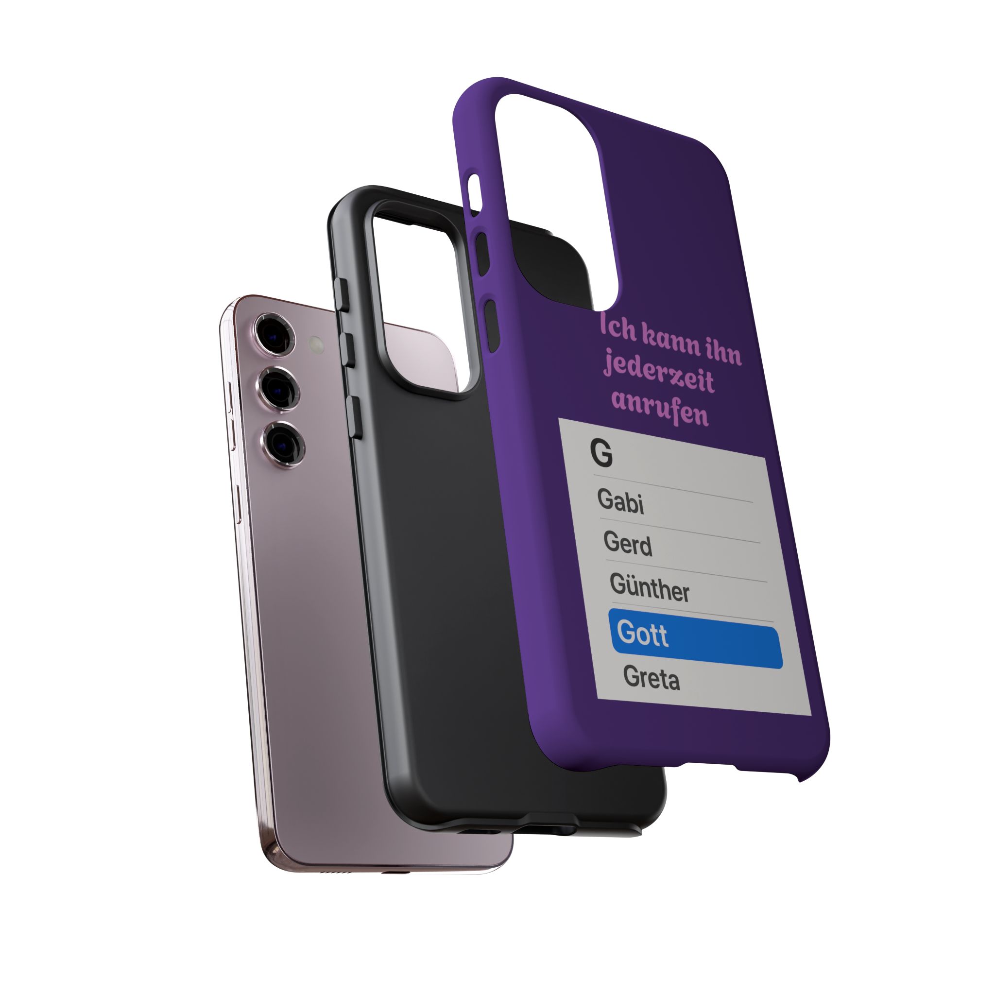 Phone Case — Ich kann ihn jederzeit anrufen (Gott) – Bild 32