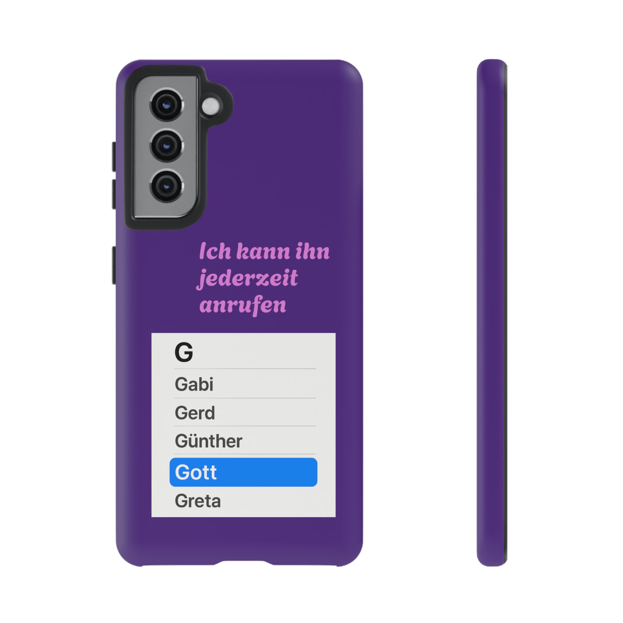Phone Case — Ich kann ihn jederzeit anrufen (Gott) – Bild 10