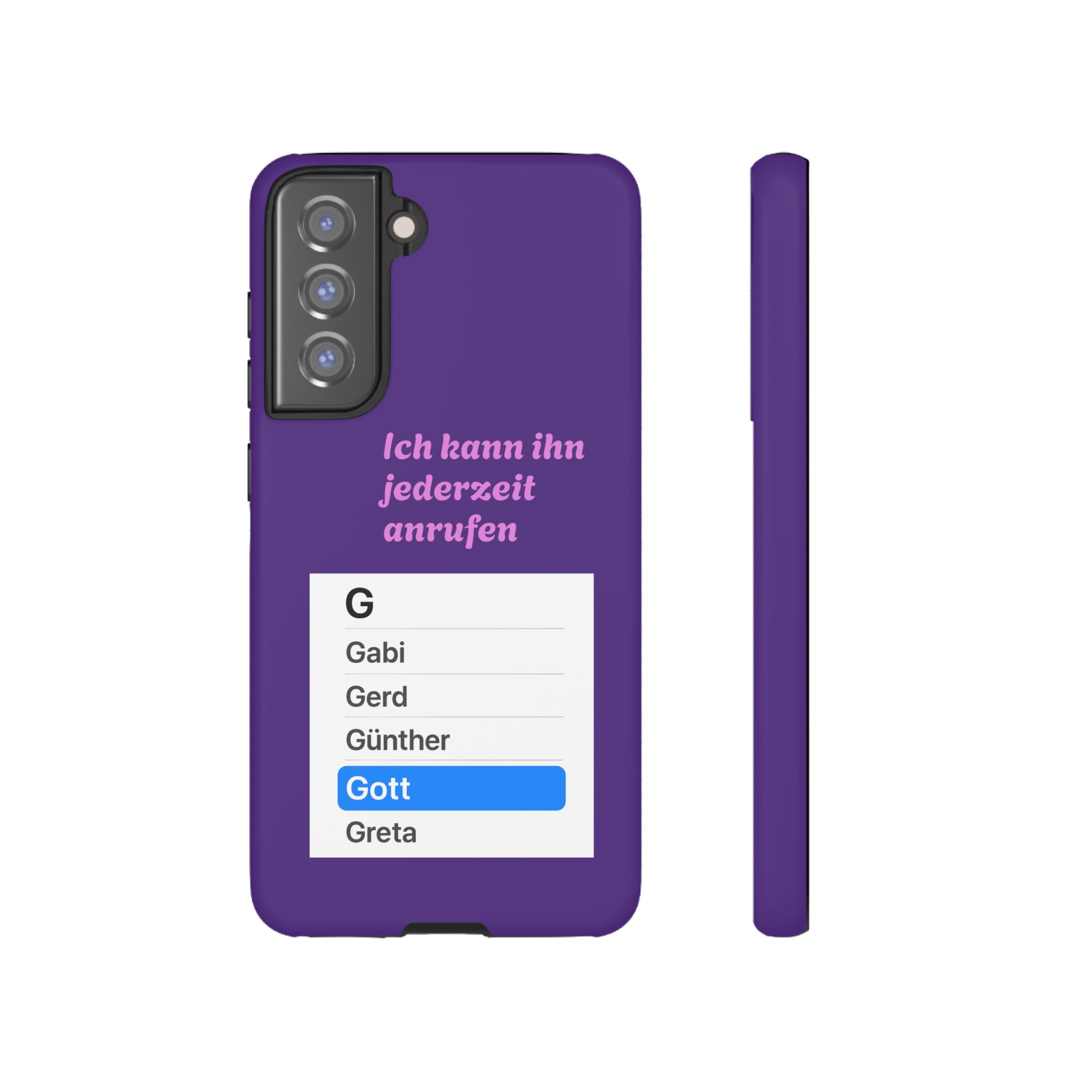 Phone Case — Ich kann ihn jederzeit anrufen (Gott) – Bild 18