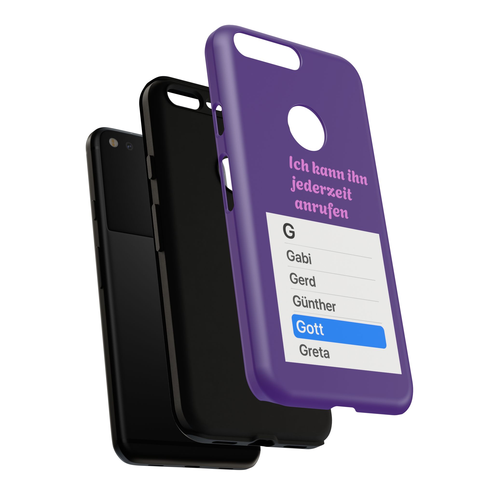 Phone Case — Ich kann ihn jederzeit anrufen (Gott) – Bild 61