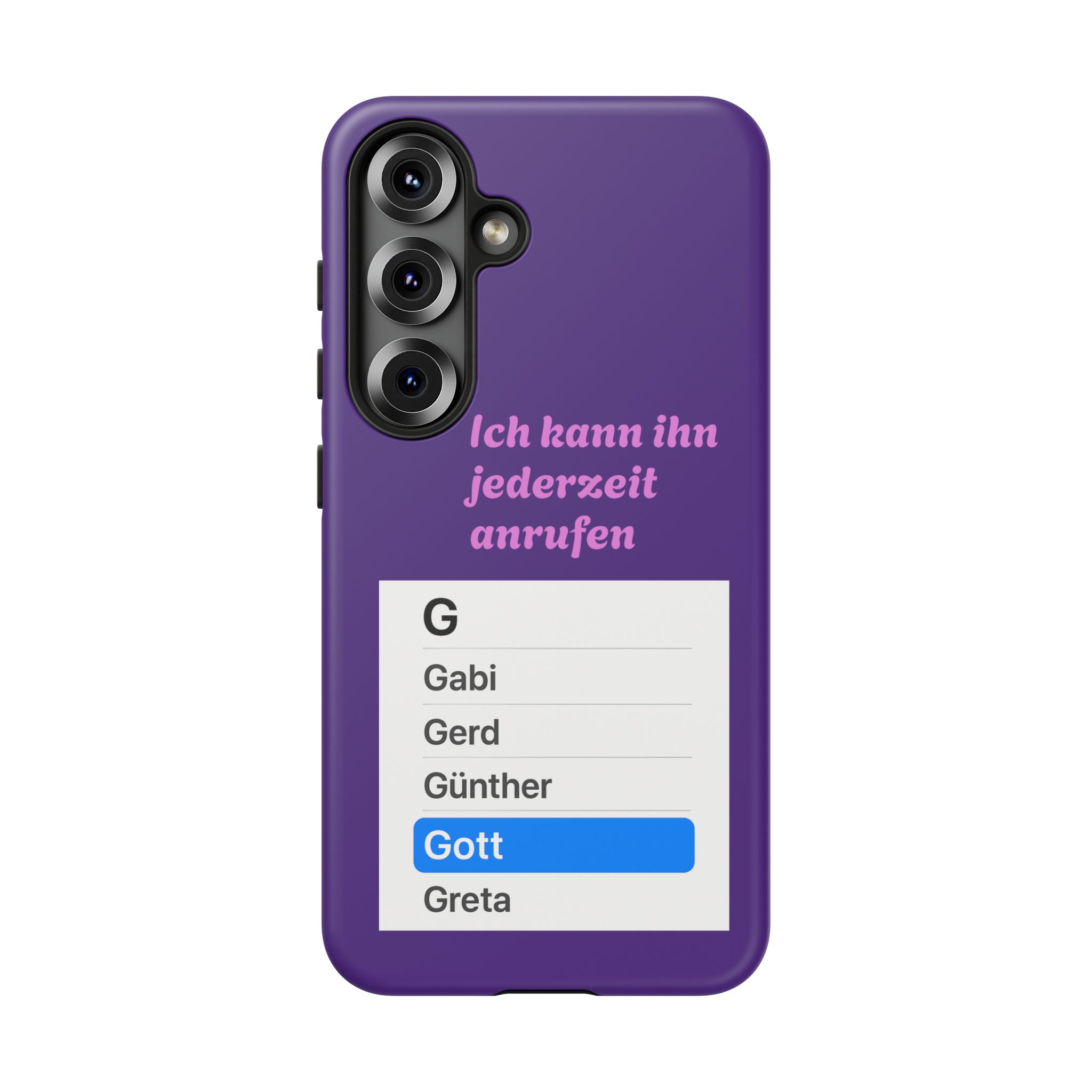Phone Case — Ich kann ihn jederzeit anrufen (Gott) – Bild 62