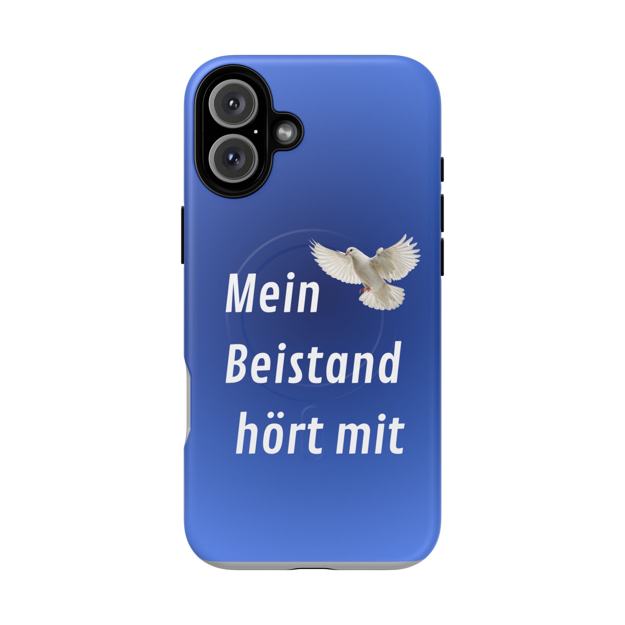 Handyhülle "Mein Beistand hört mit" für iPhone – Bild 4