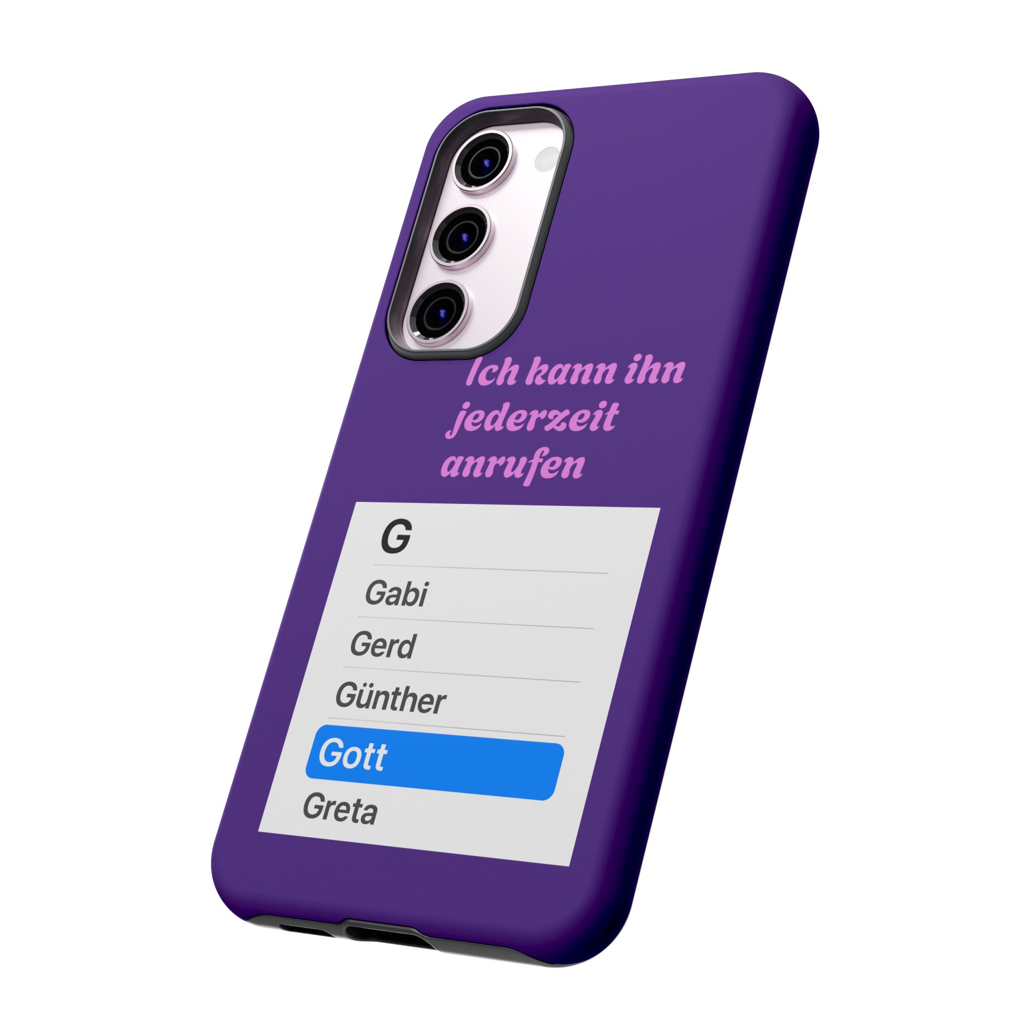 Phone Case — Ich kann ihn jederzeit anrufen (Gott) – Bild 31