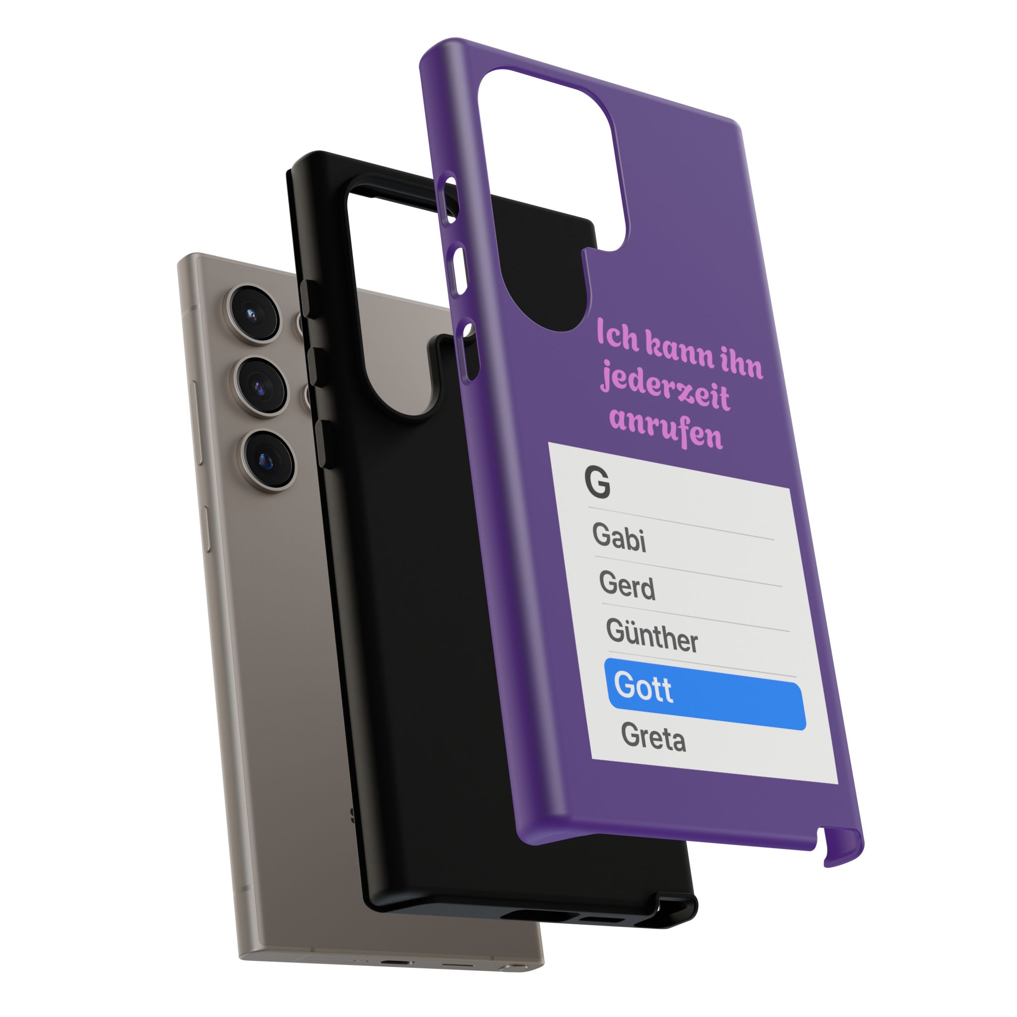 Phone Case — Ich kann ihn jederzeit anrufen (Gott) – Bild 49