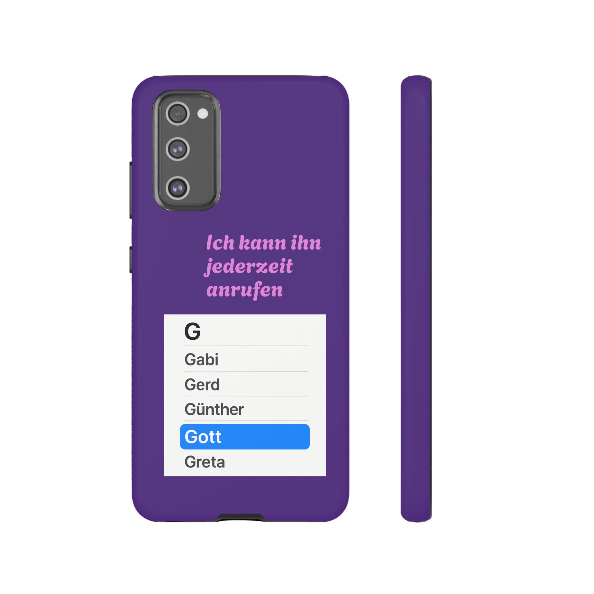 Phone Case — Ich kann ihn jederzeit anrufen (Gott) – Bild 16