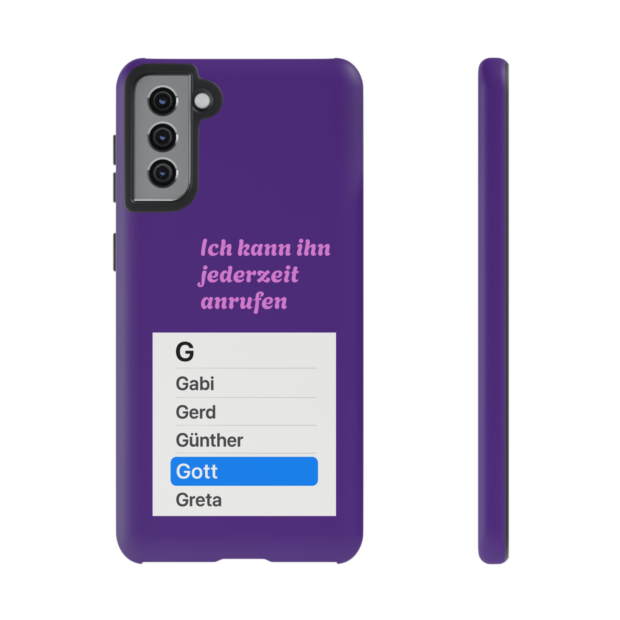 Phone Case — Ich kann ihn jederzeit anrufen (Gott) – Bild 12