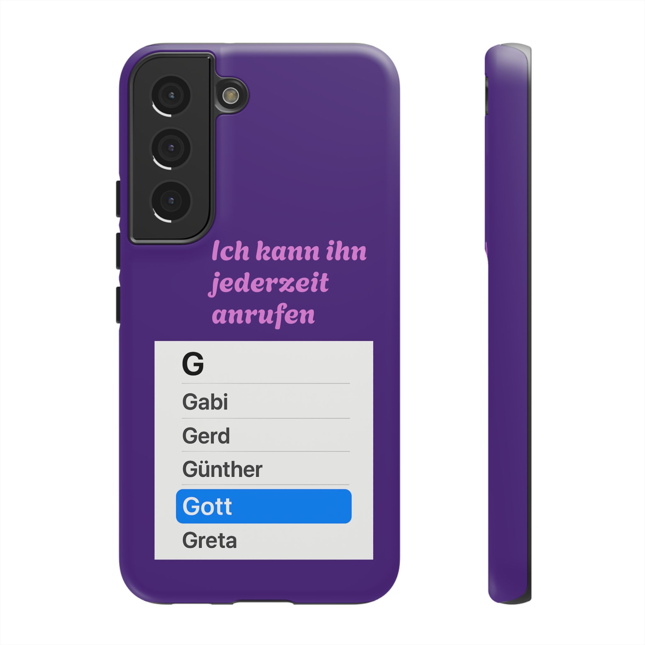 Phone Case — Ich kann ihn jederzeit anrufen (Gott) – Bild 20