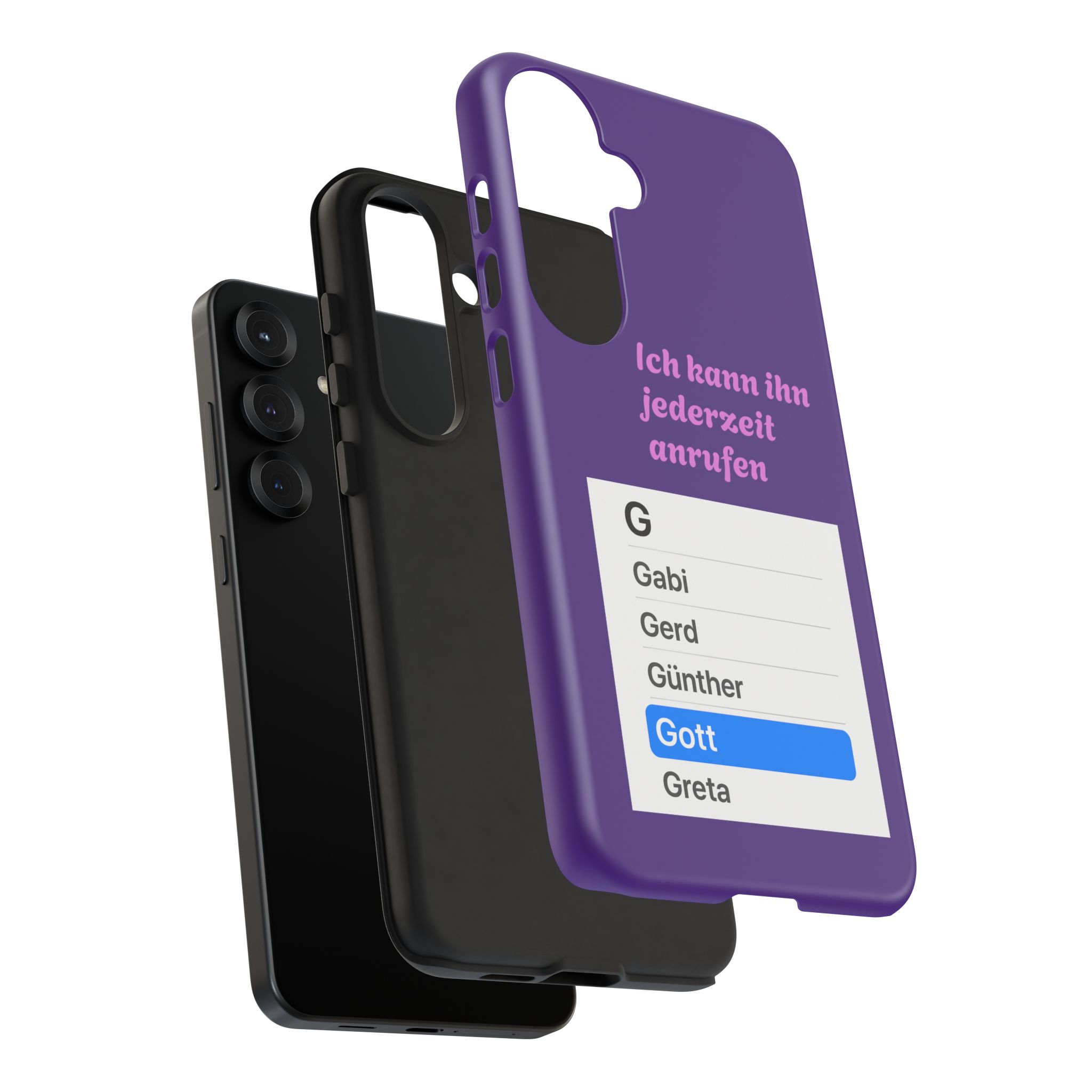 Phone Case — Ich kann ihn jederzeit anrufen (Gott) – Bild 69