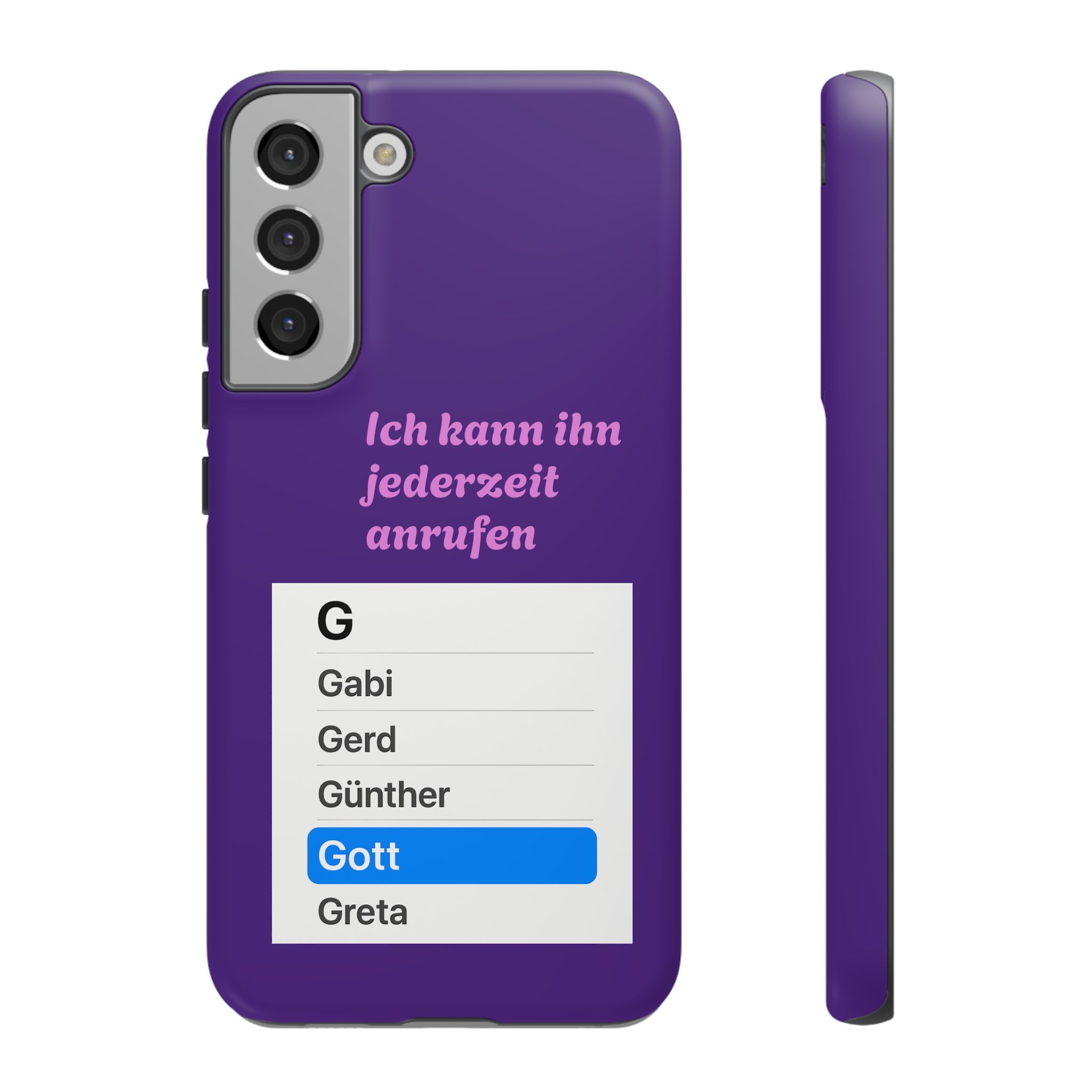 Phone Case — Ich kann ihn jederzeit anrufen (Gott) – Bild 22