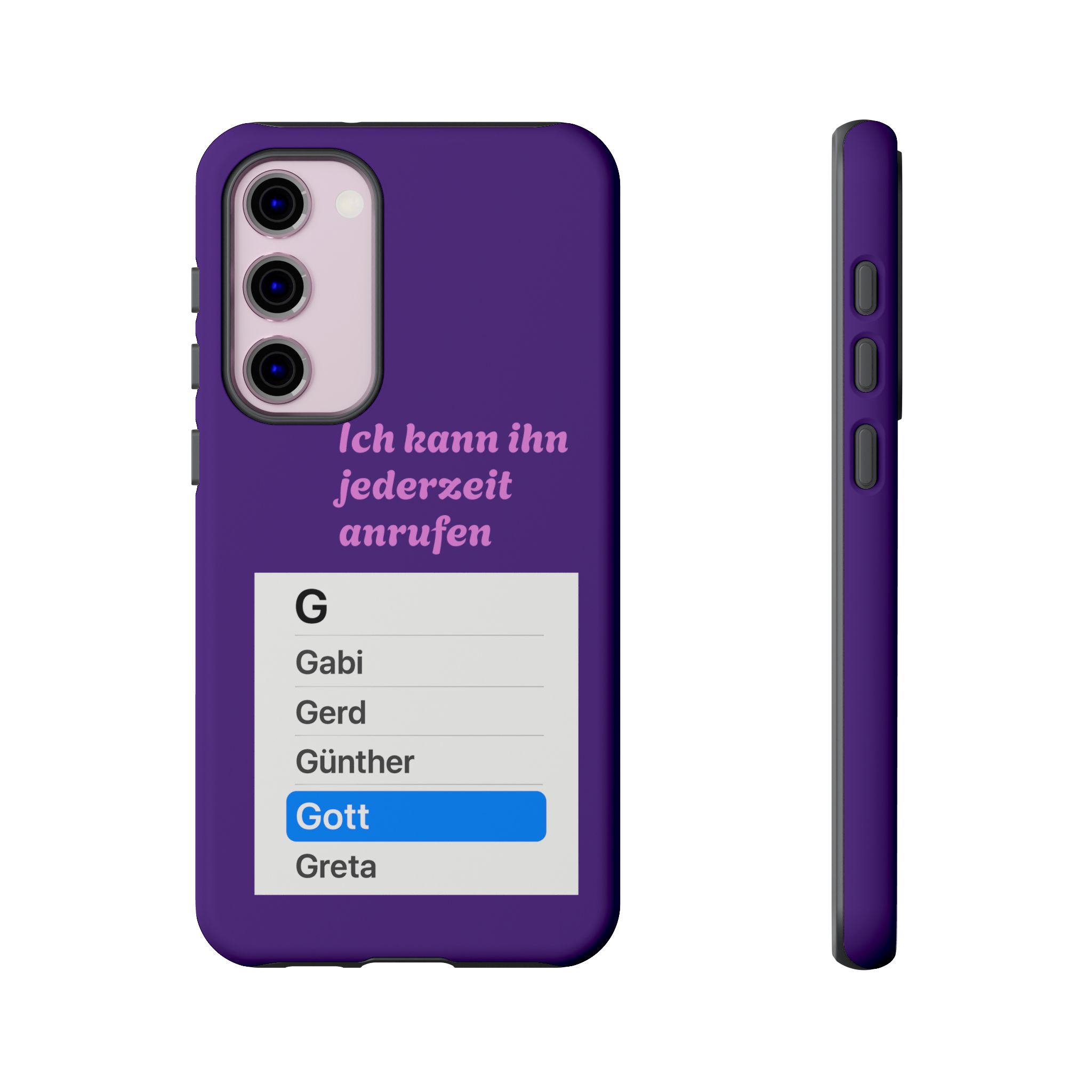 Phone Case — Ich kann ihn jederzeit anrufen (Gott) – Bild 30