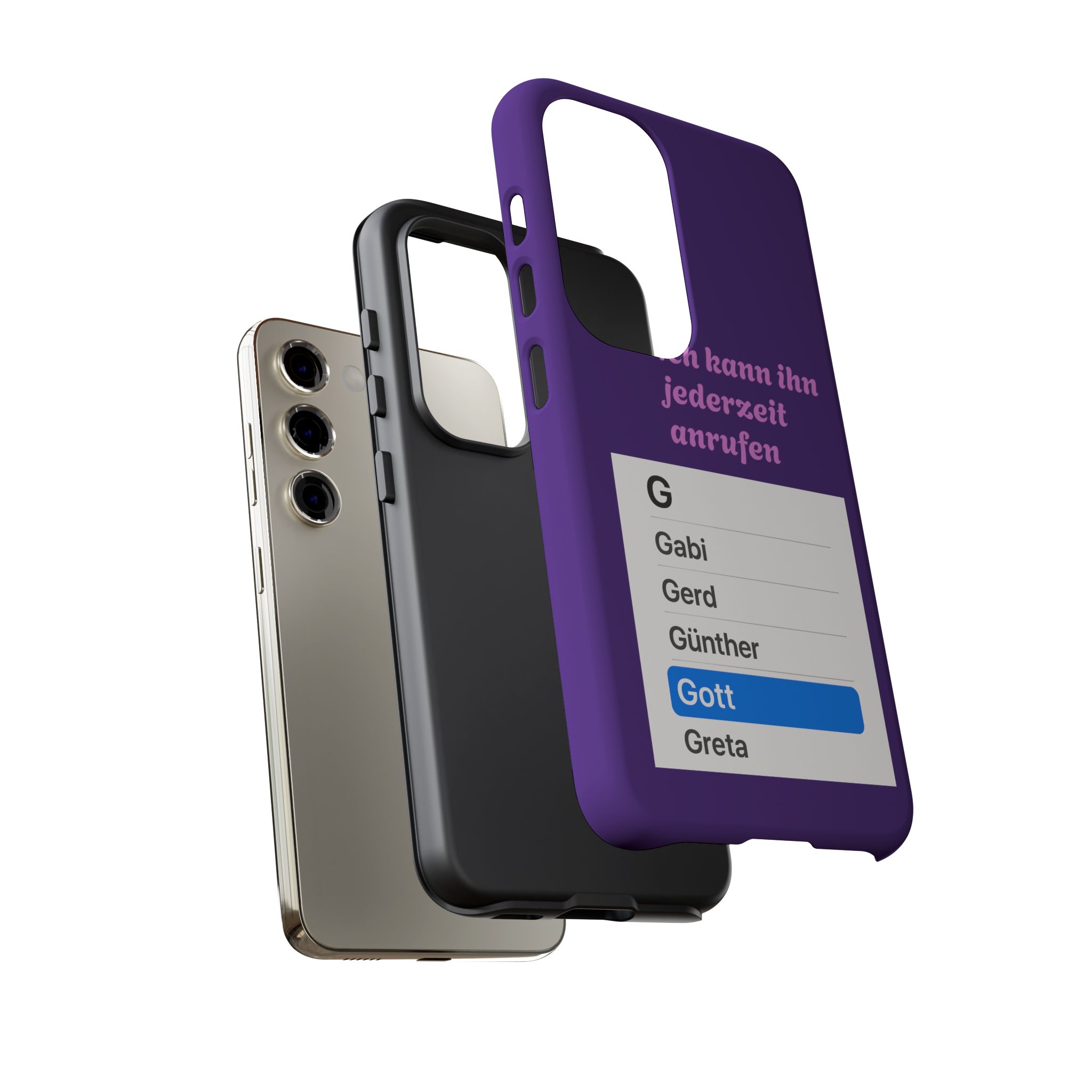 Phone Case — Ich kann ihn jederzeit anrufen (Gott) – Bild 28