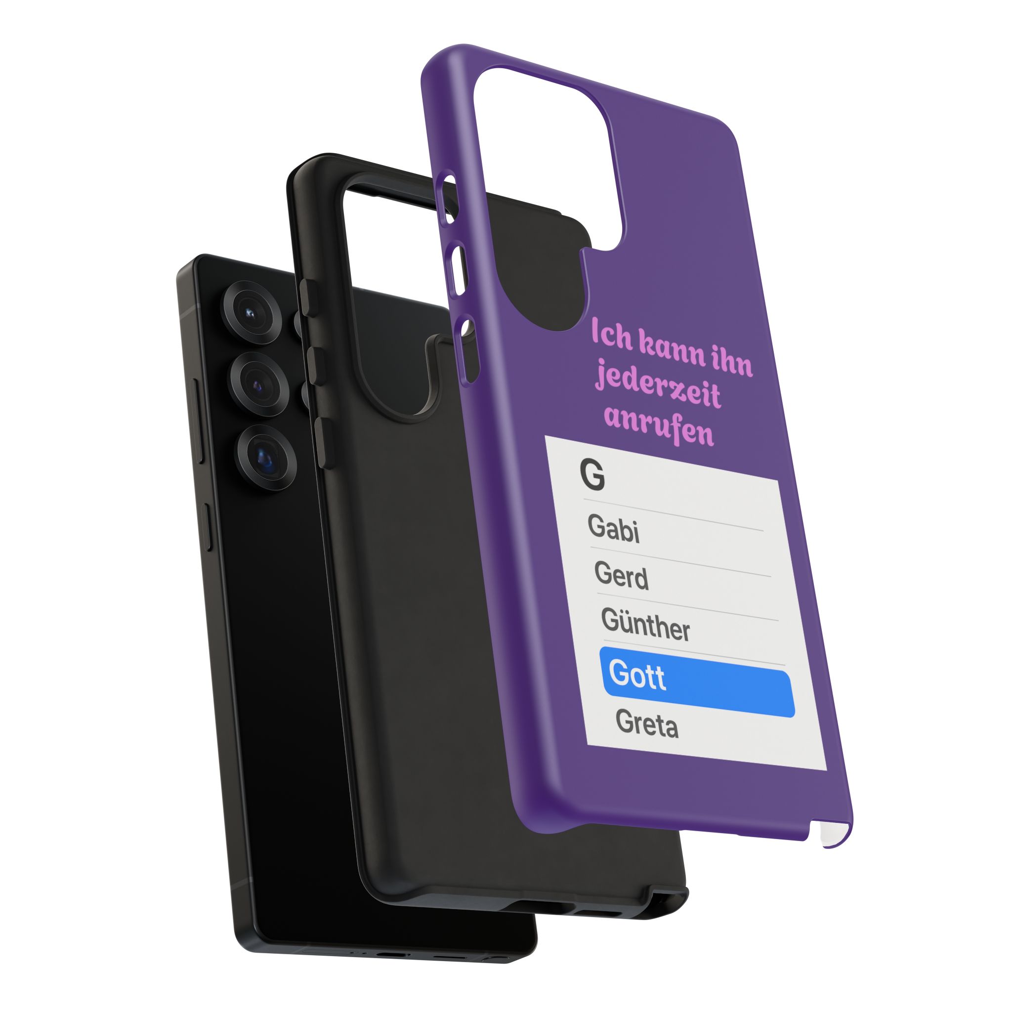 Phone Case — Ich kann ihn jederzeit anrufen (Gott) – Bild 73