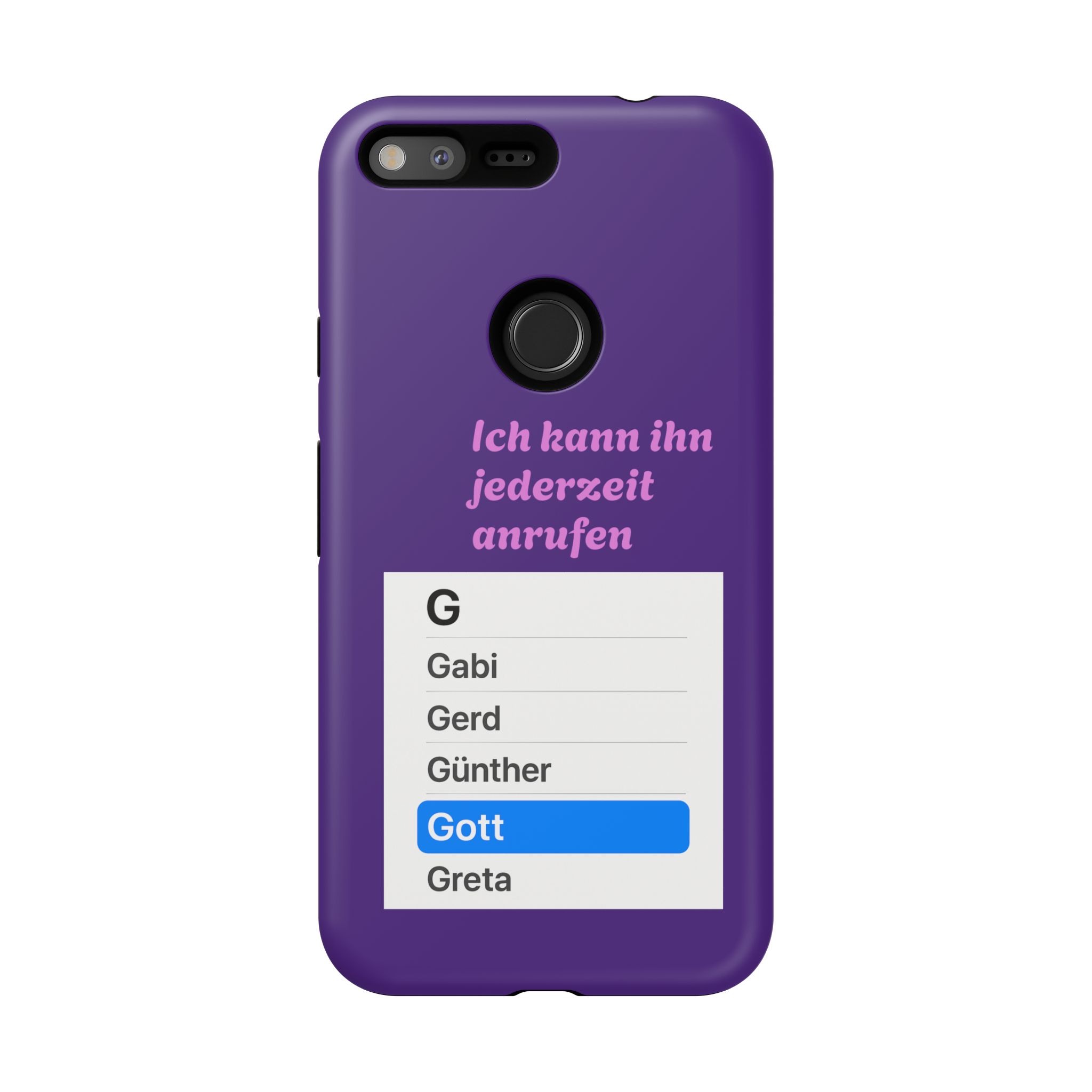 Phone Case — Ich kann ihn jederzeit anrufen (Gott) – Bild 59