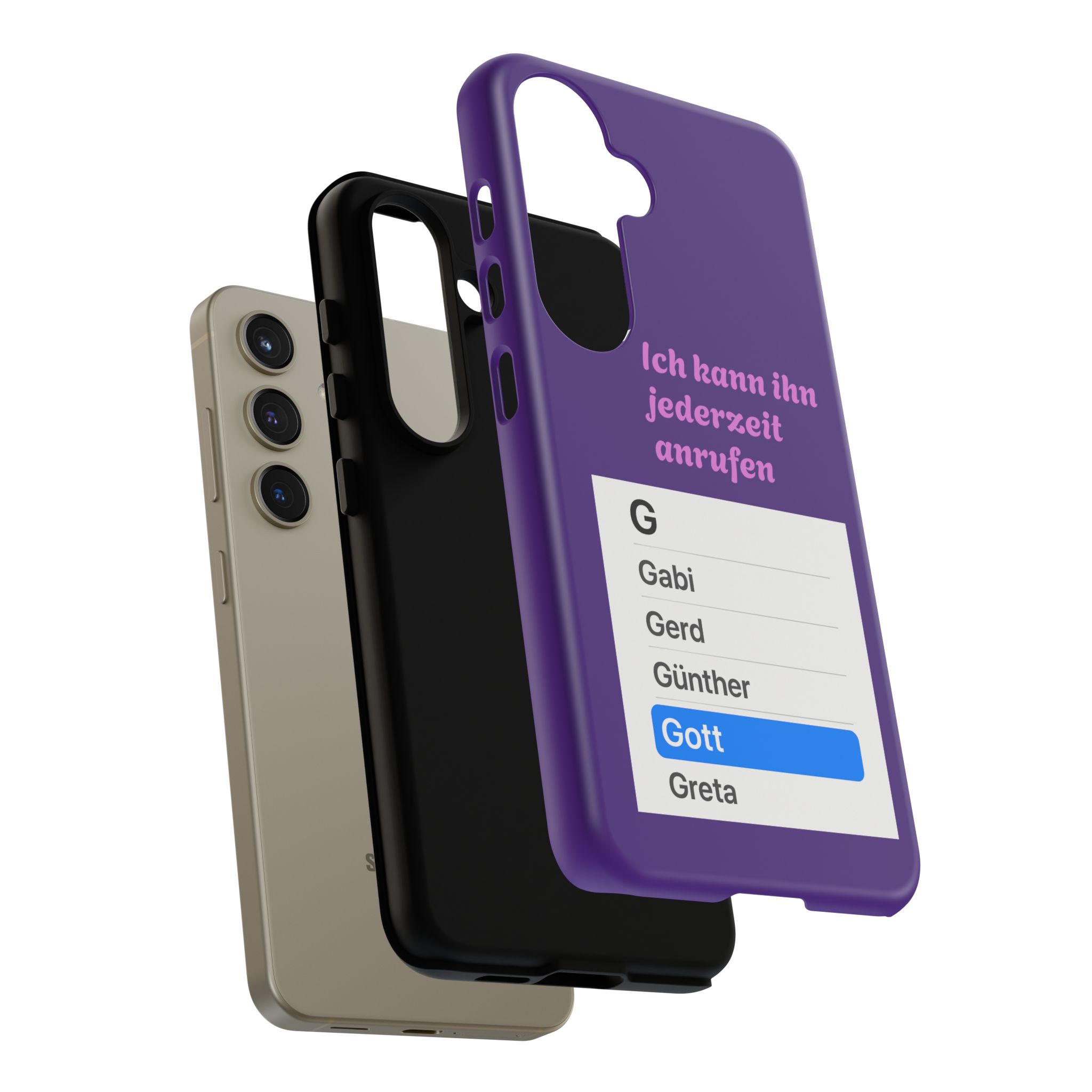 Phone Case — Ich kann ihn jederzeit anrufen (Gott) – Bild 41