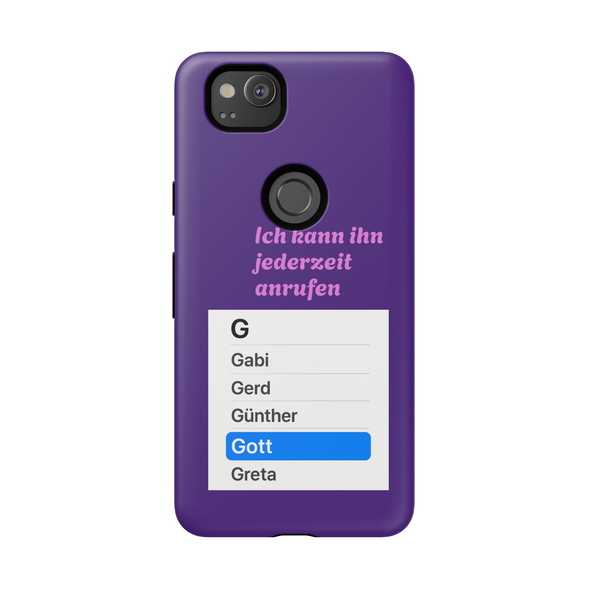 Phone Case — Ich kann ihn jederzeit anrufen (Gott) – Bild 50